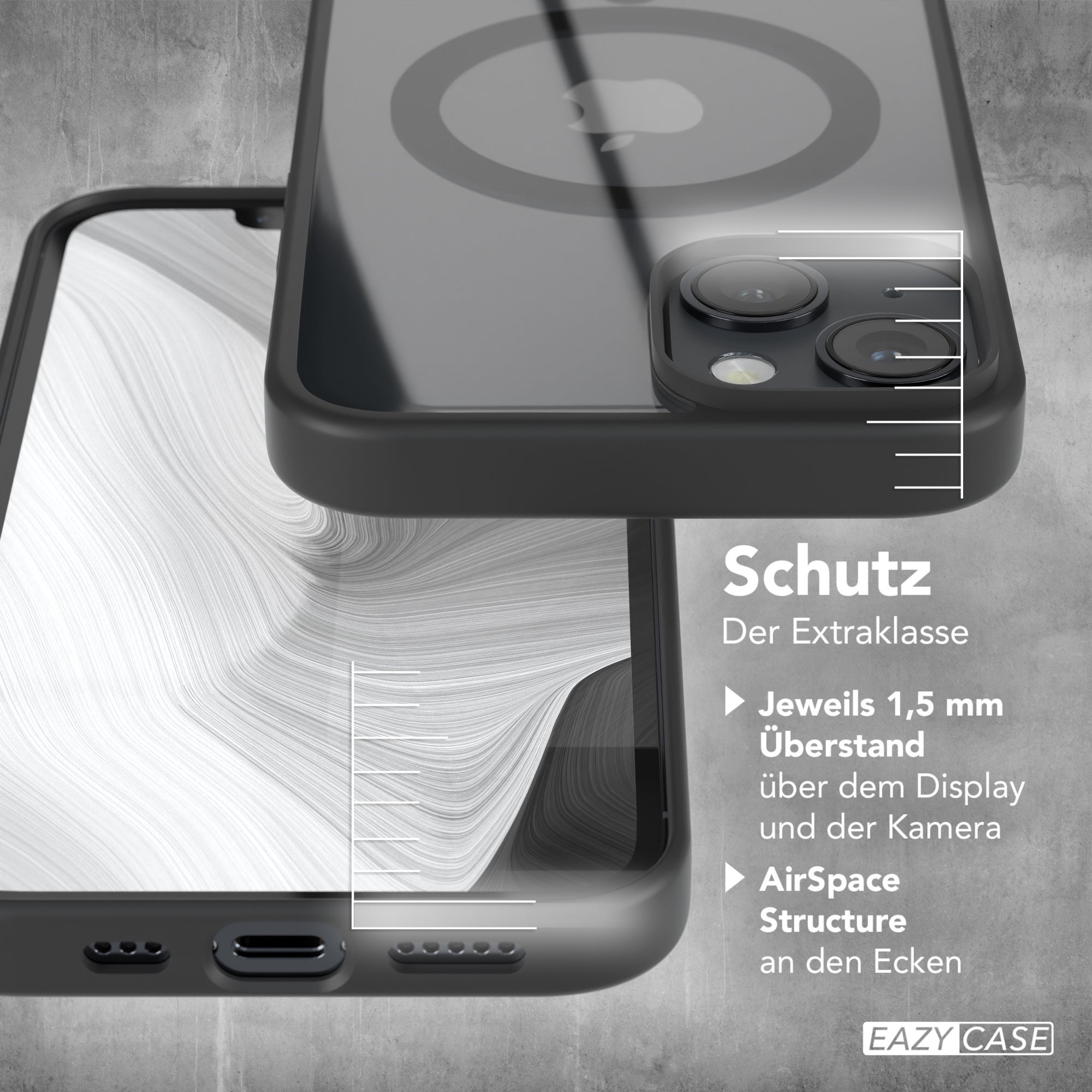 iPhone 14 transparente Hülle mit MagSafe