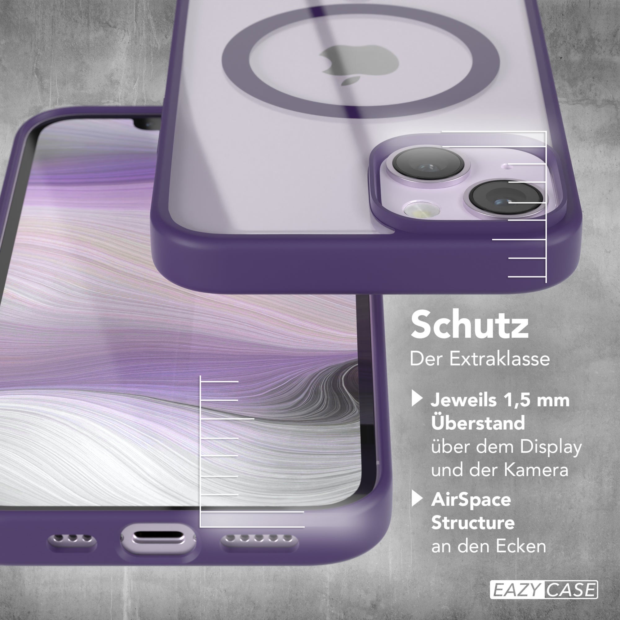 iPhone 14 transparente Hülle mit MagSafe