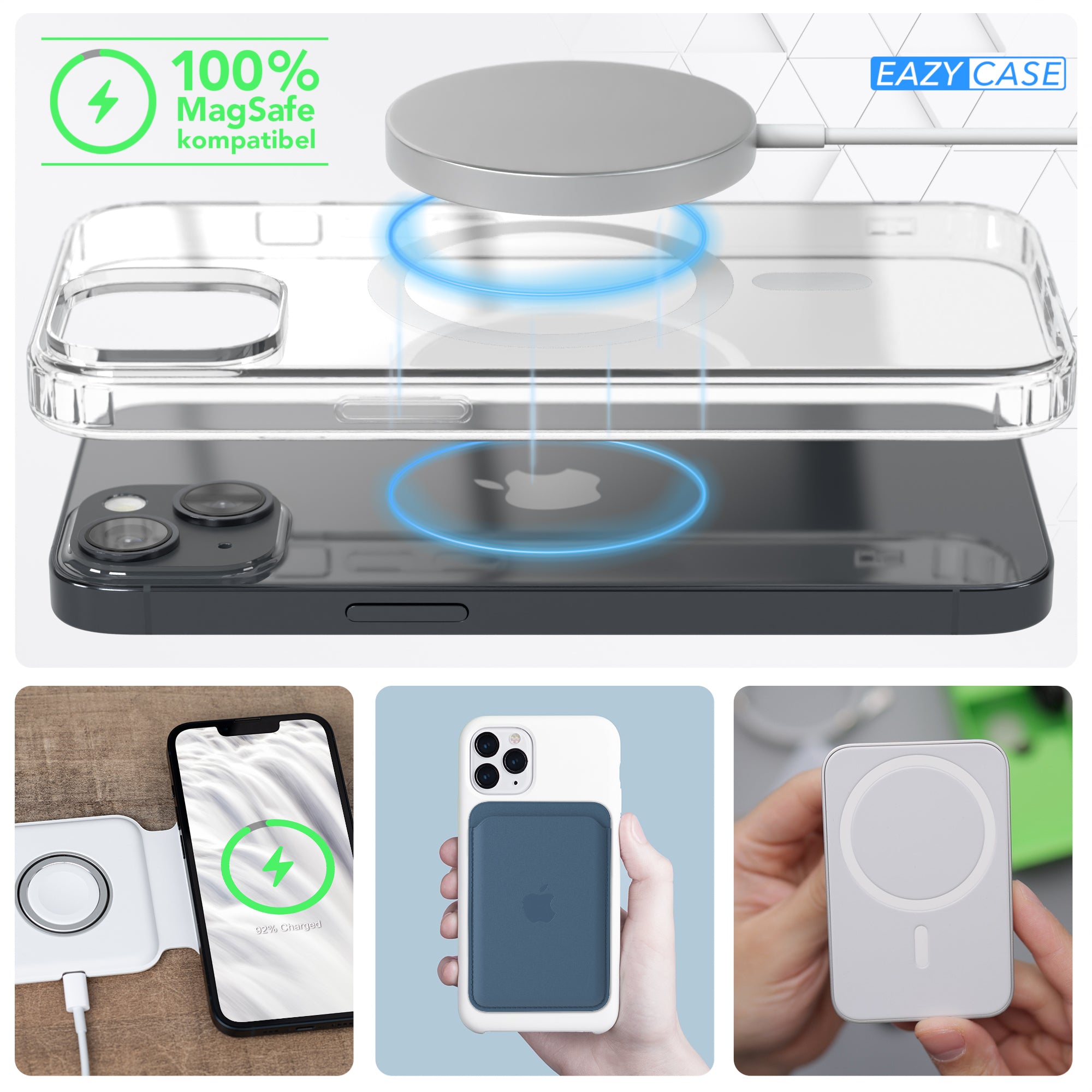 iPhone 14 transparente Hülle mit MagSafe