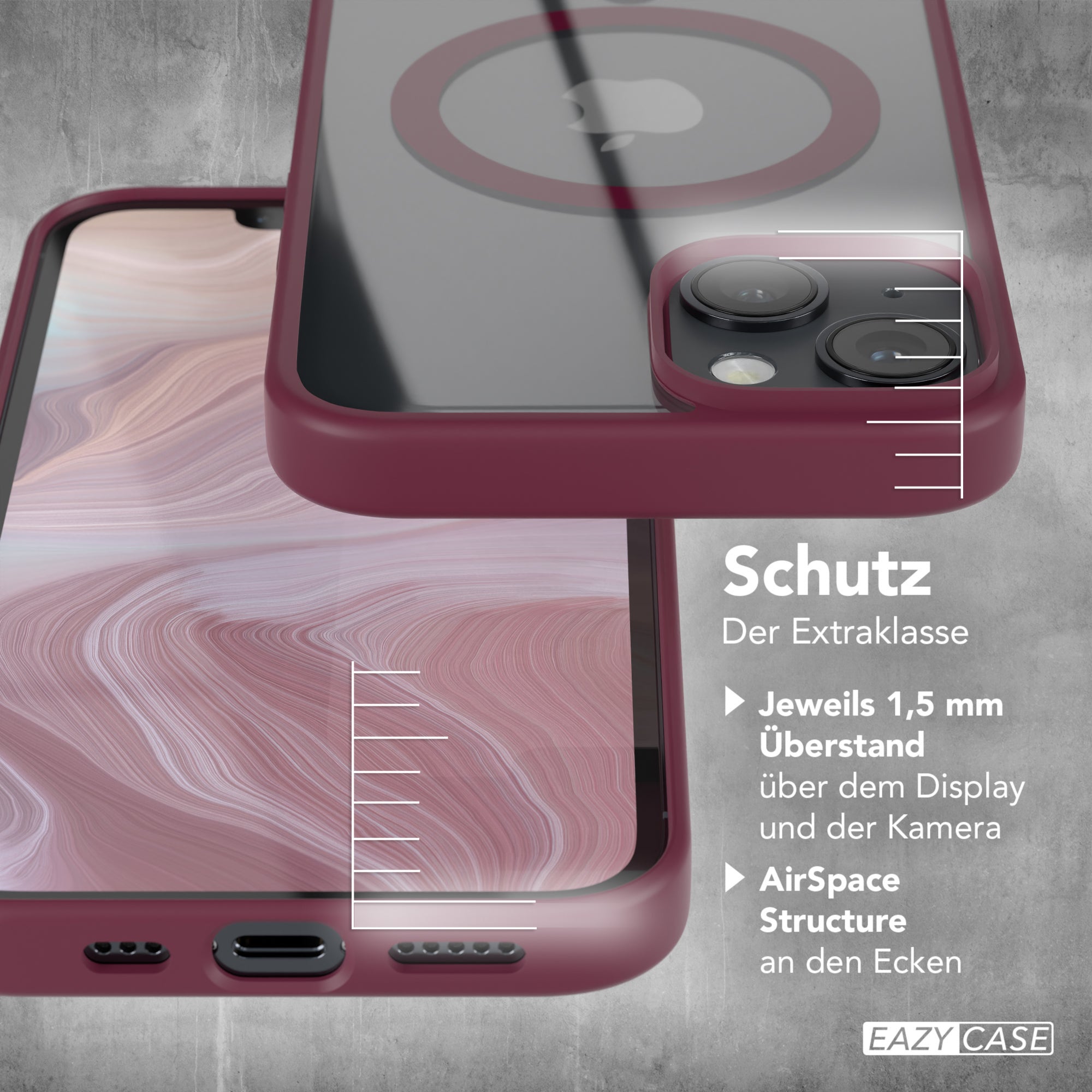 iPhone 14 transparente Hülle mit MagSafe