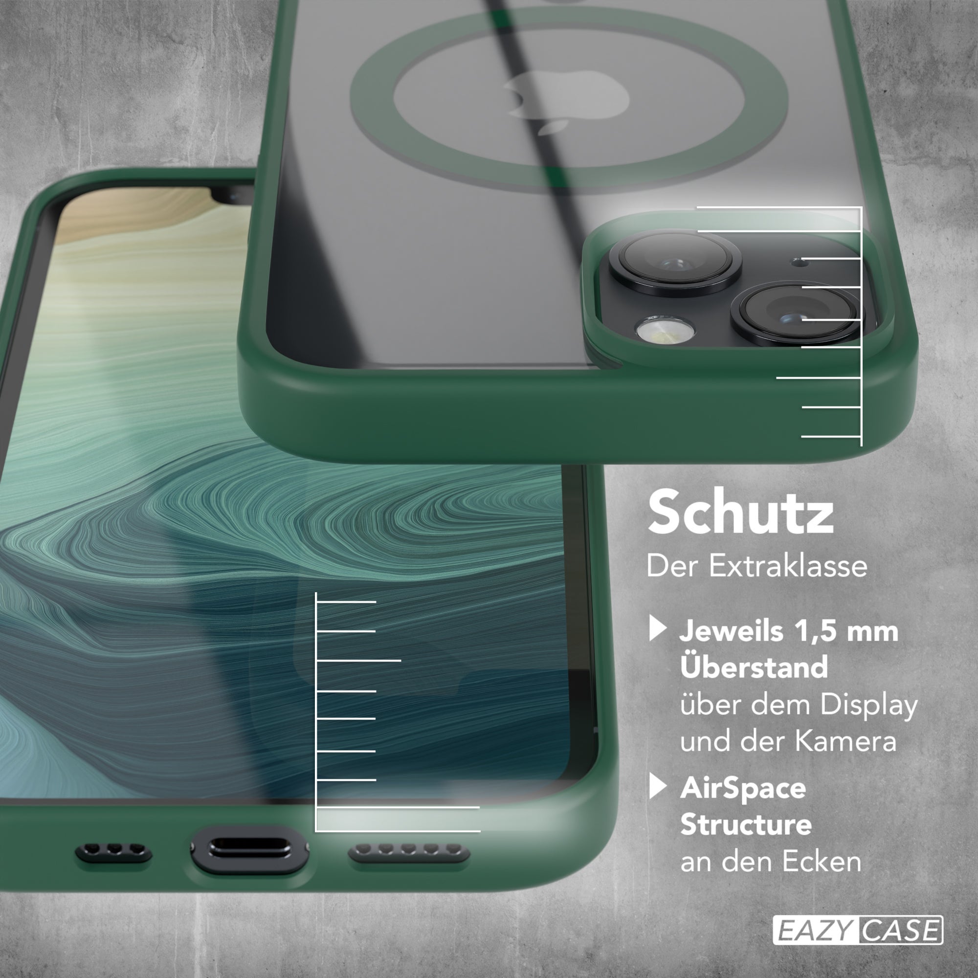 iPhone 14 transparente Hülle mit MagSafe