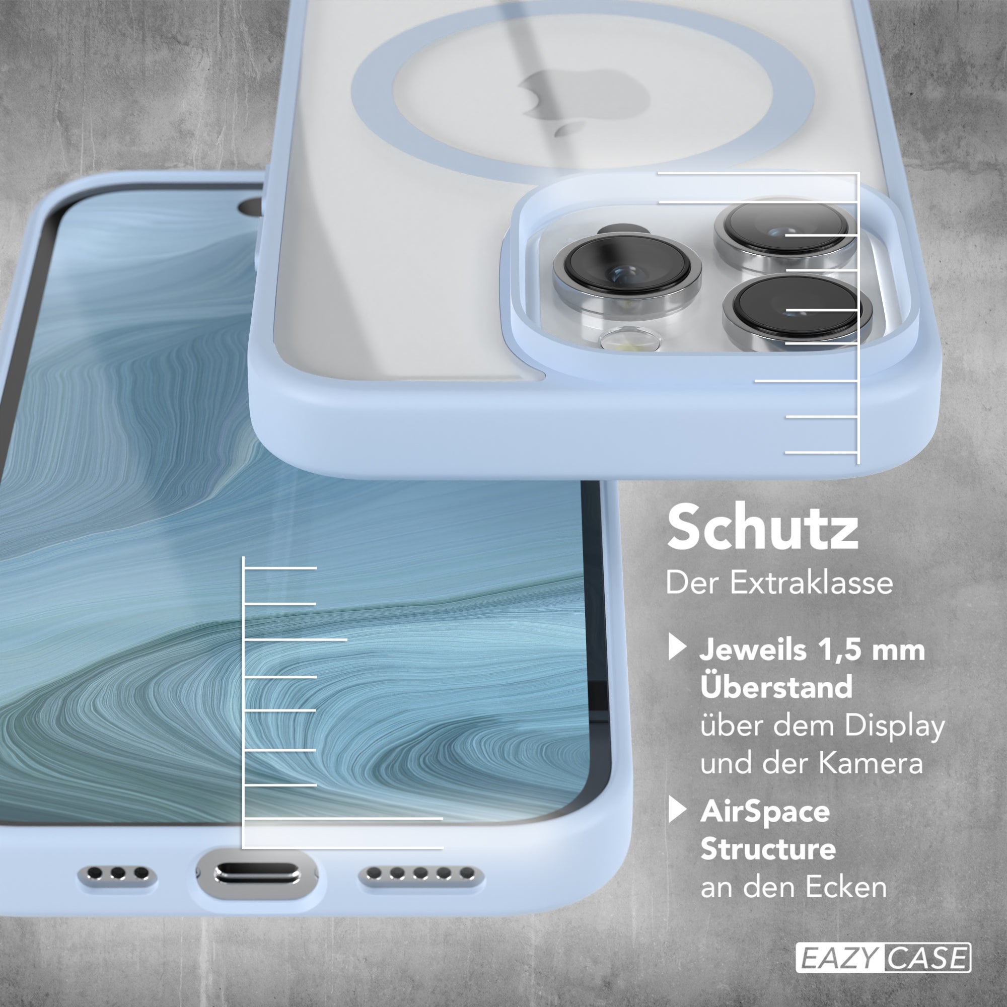 iPhone 14 Pro transparente Hülle mit MagSafe