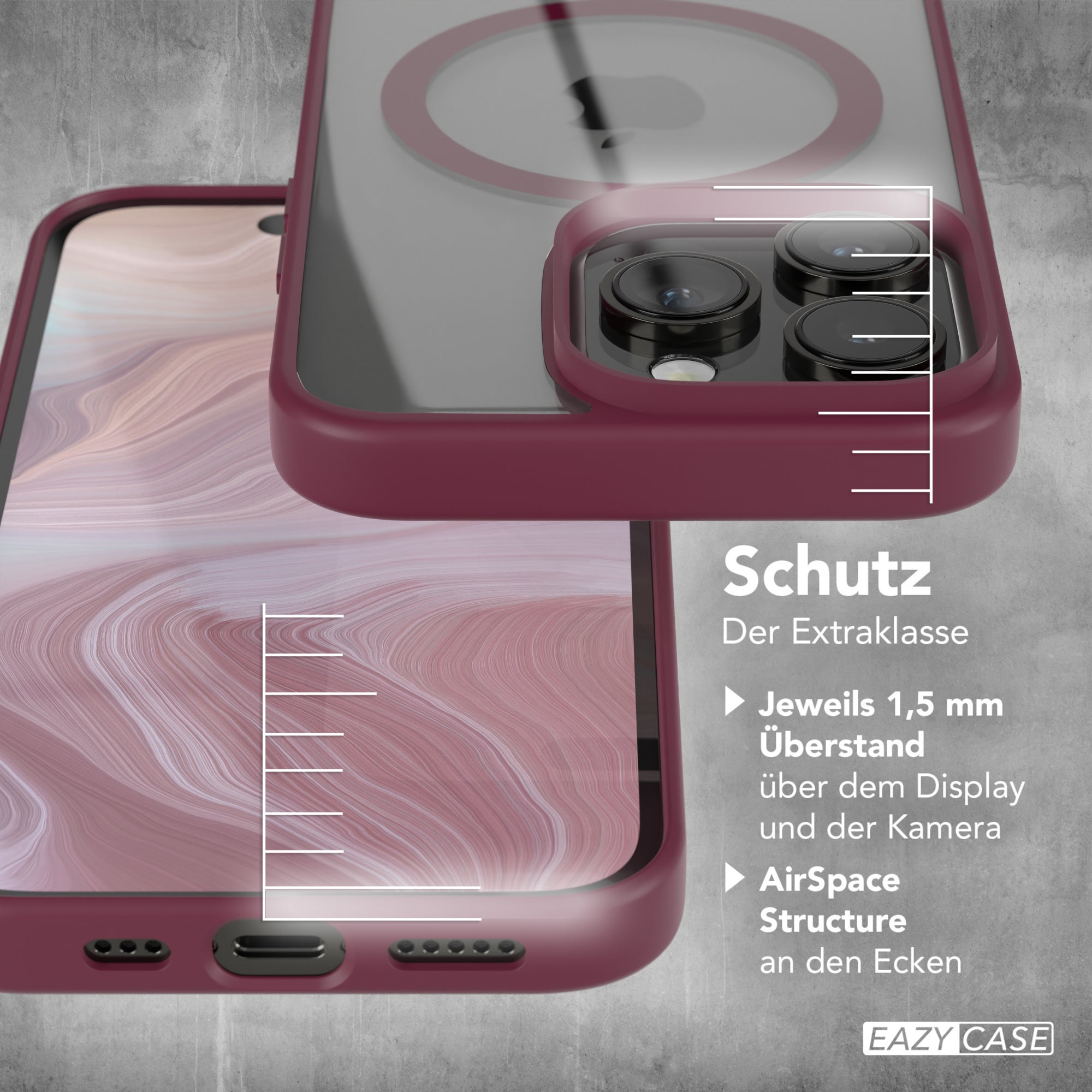 iPhone 14 Pro transparente Hülle mit MagSafe