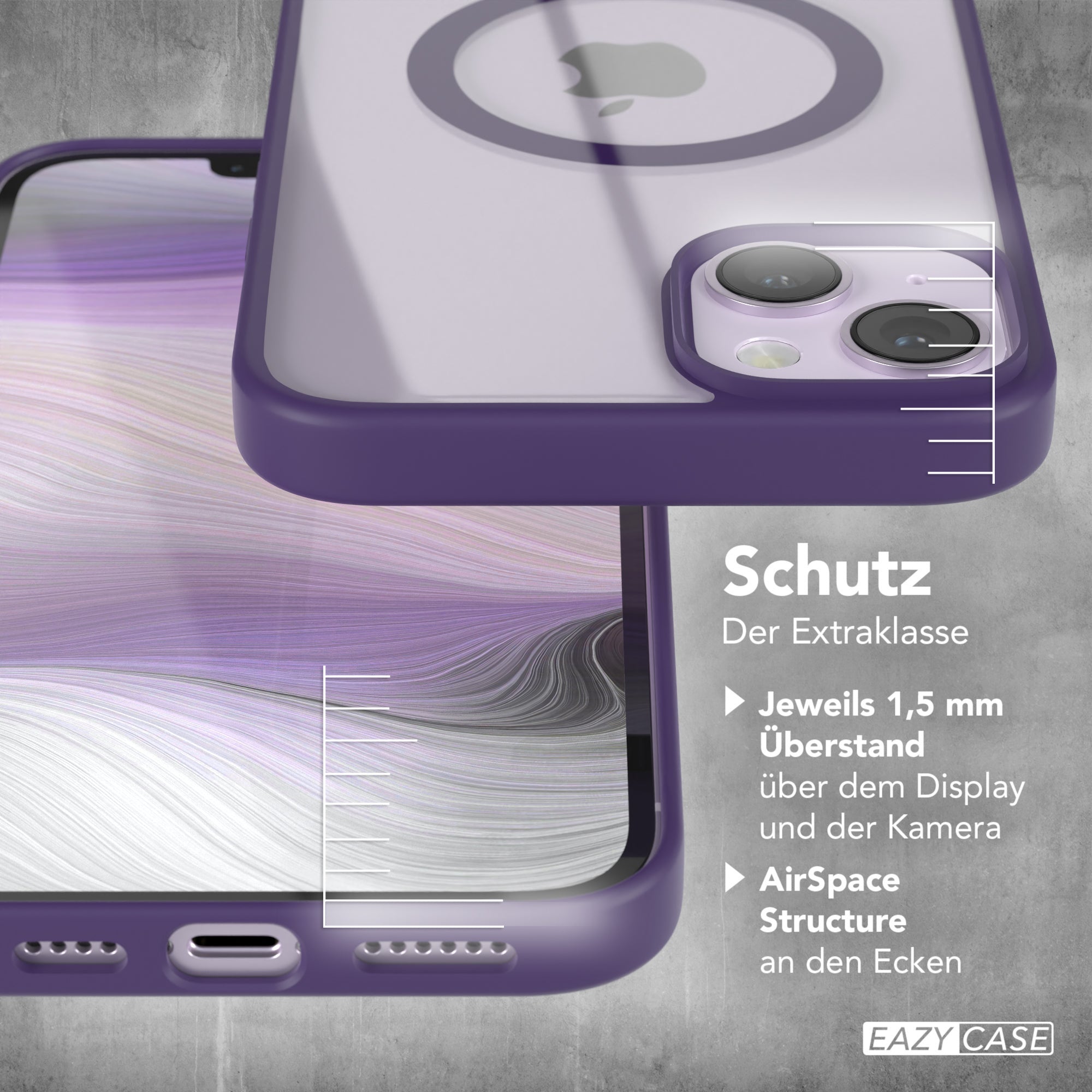 iPhone 14 Plus transparente Hülle mit MagSafe