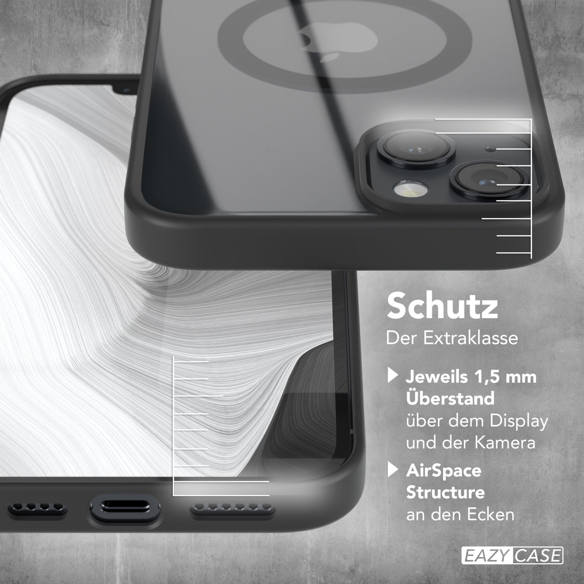 iPhone 14 Plus transparente Hülle mit MagSafe