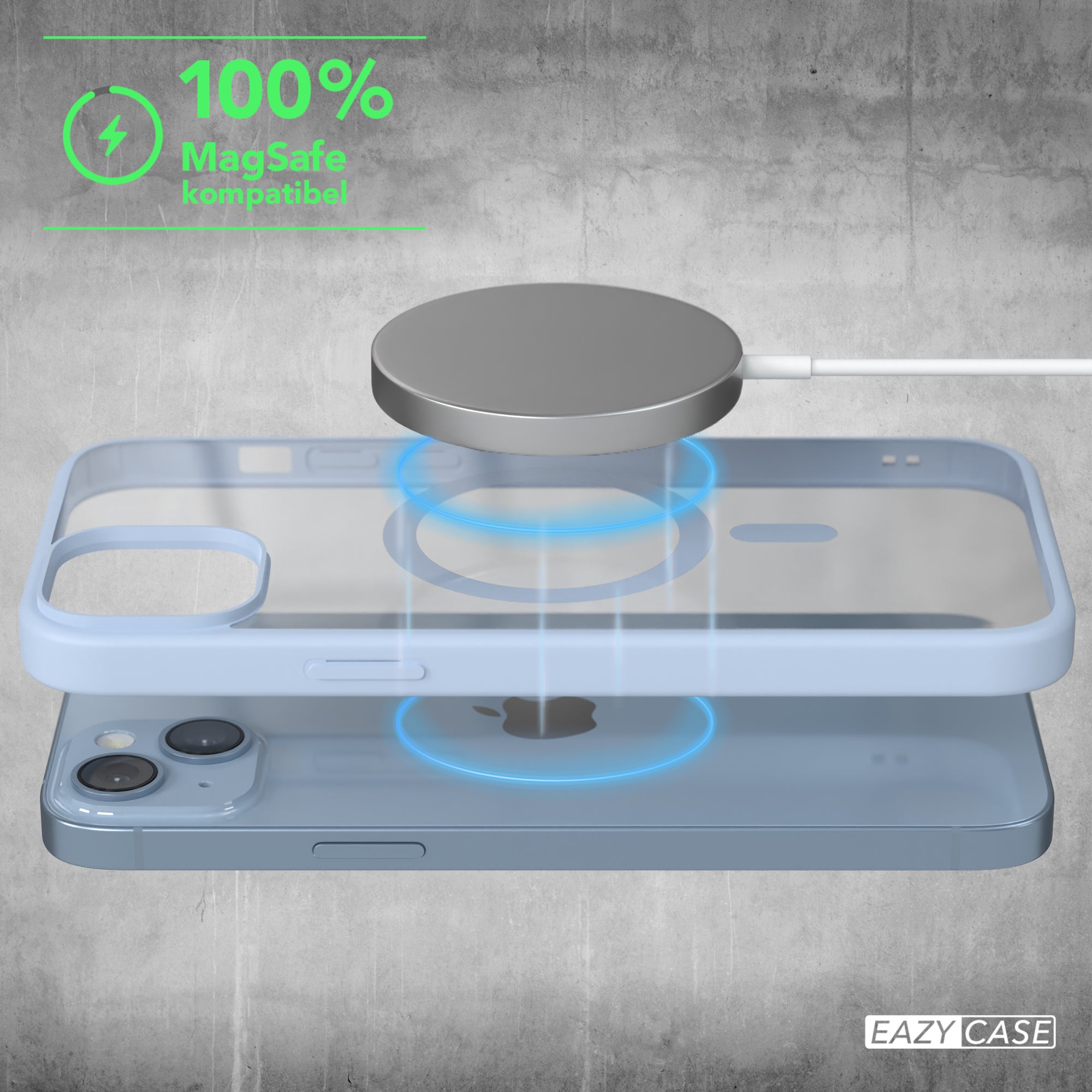 iPhone 14 Plus transparente Hülle mit MagSafe