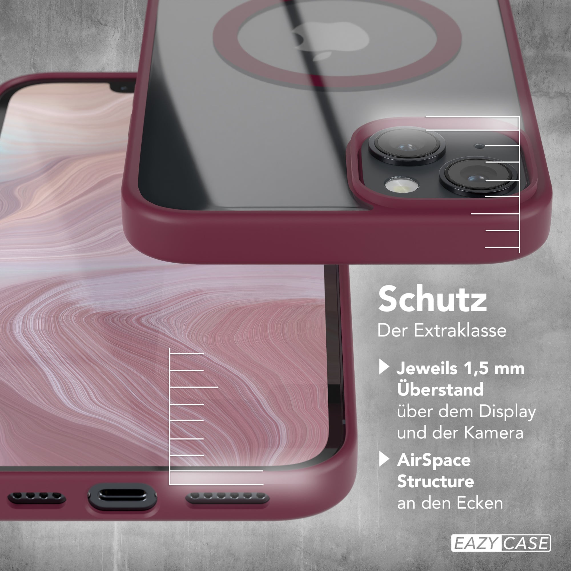 iPhone 14 Plus transparente Hülle mit MagSafe