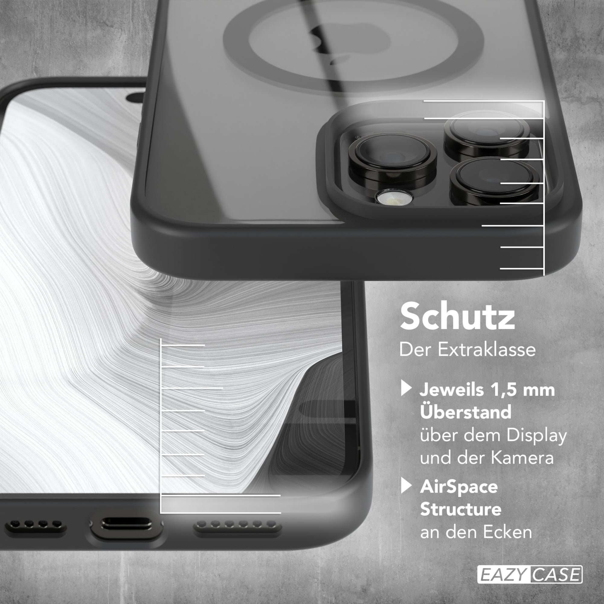 iPhone 14 Pro Max transparente Hülle mit MagSafe