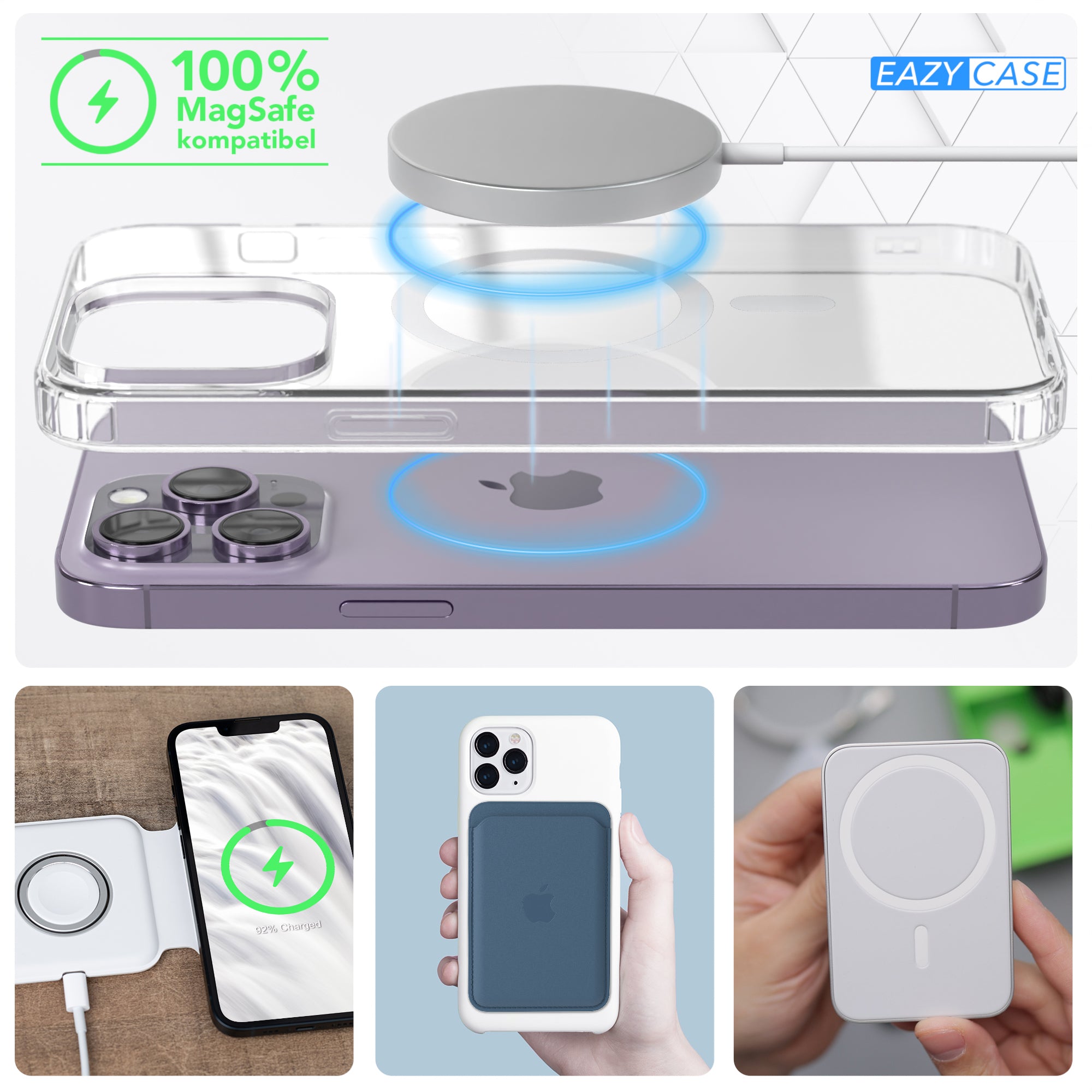 iPhone 14 Pro Max transparente Hülle mit MagSafe