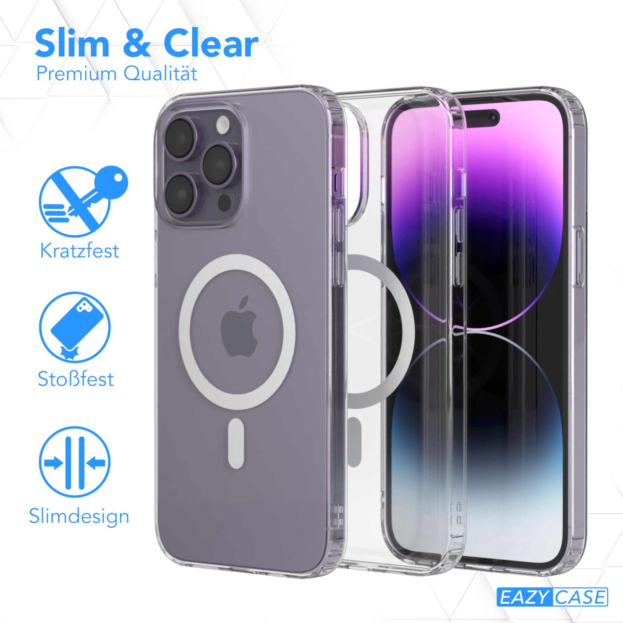 iPhone 14 Pro Max transparente Hülle mit MagSafe