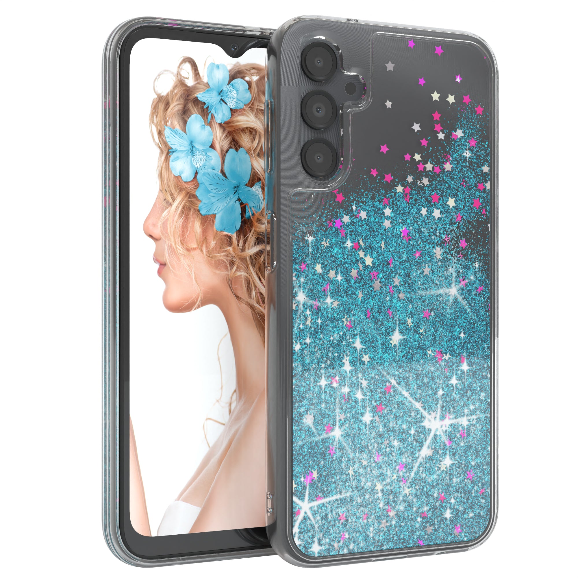 Galaxy A14 Glitzerhülle