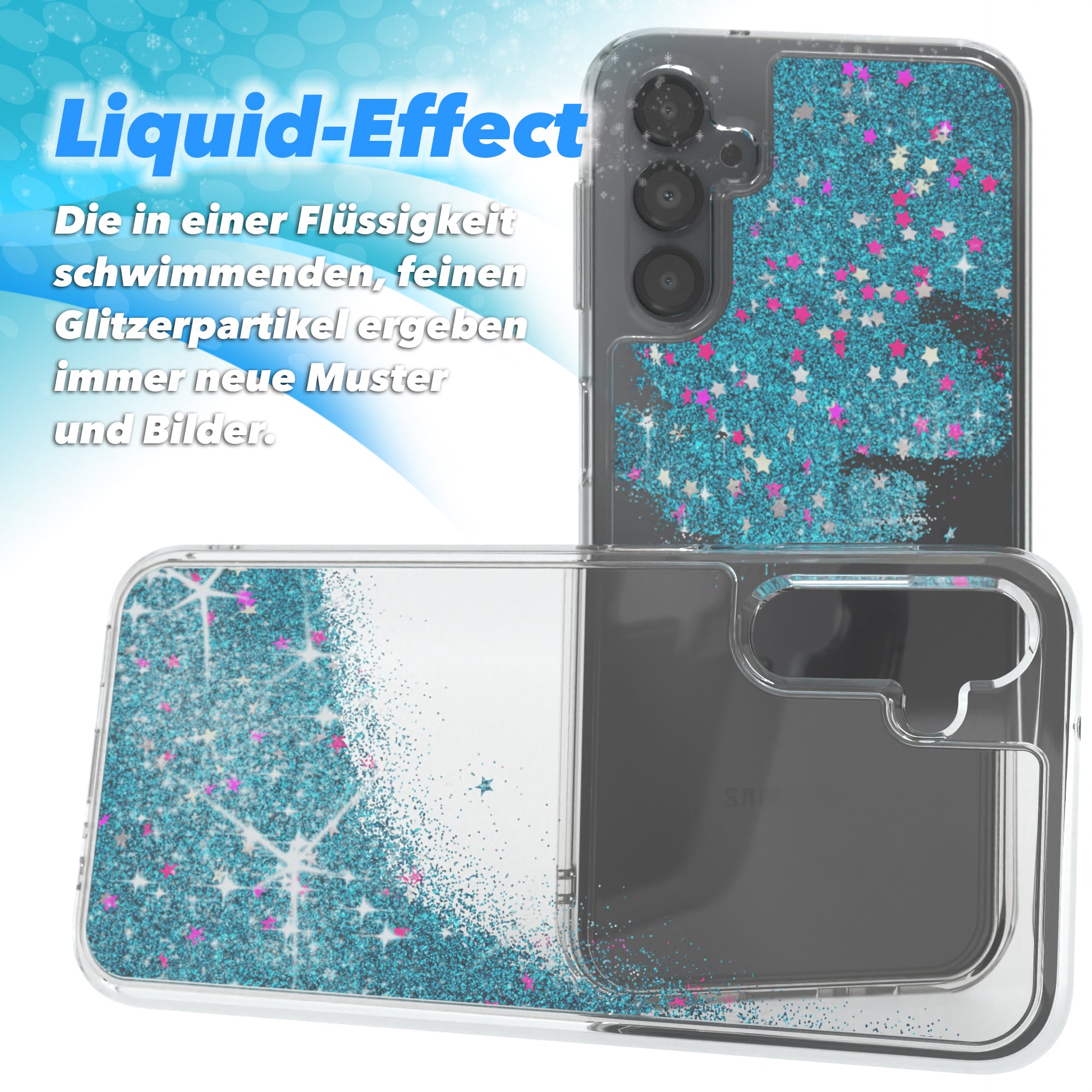 Galaxy A14 Glitzerhülle