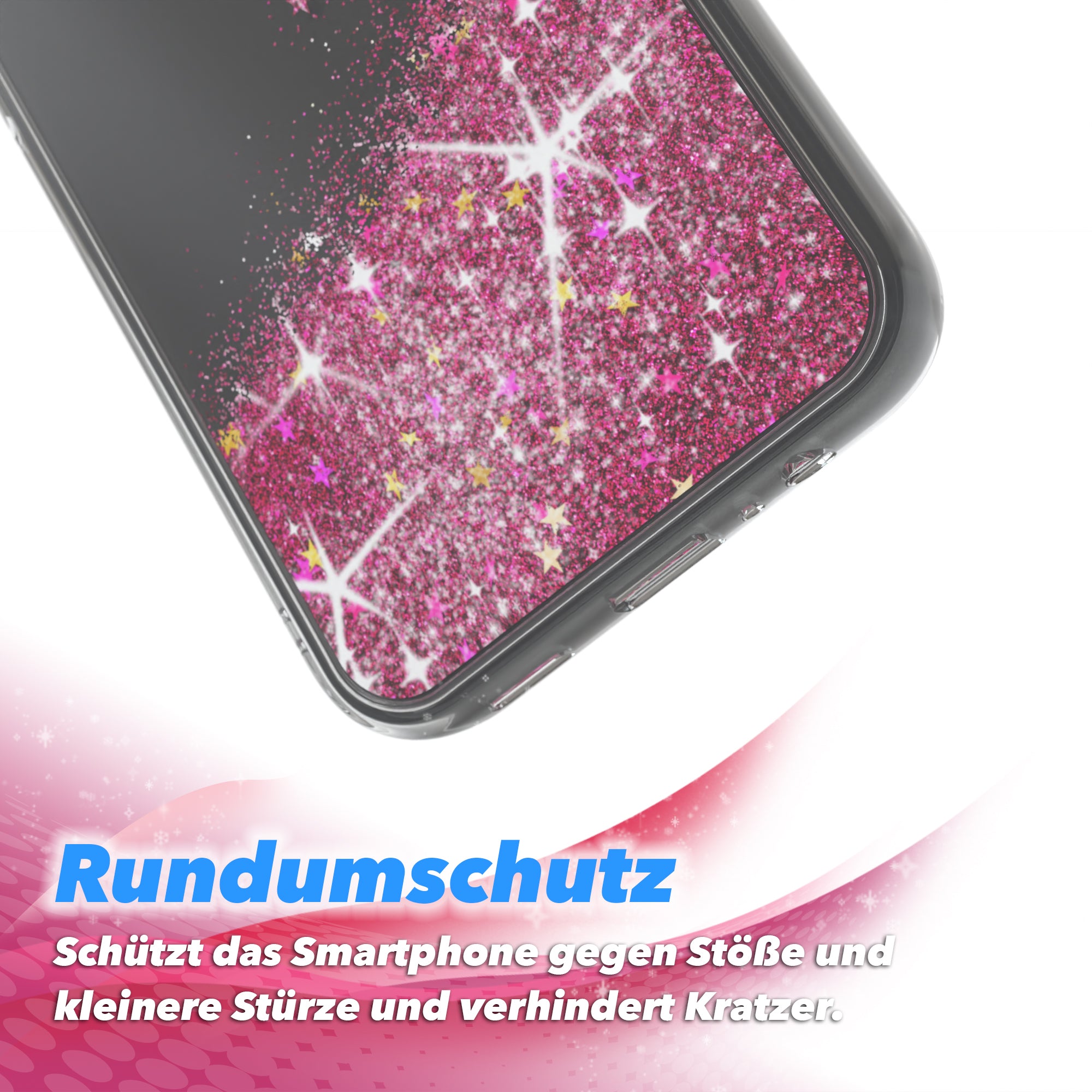 Galaxy A14 Glitzerhülle