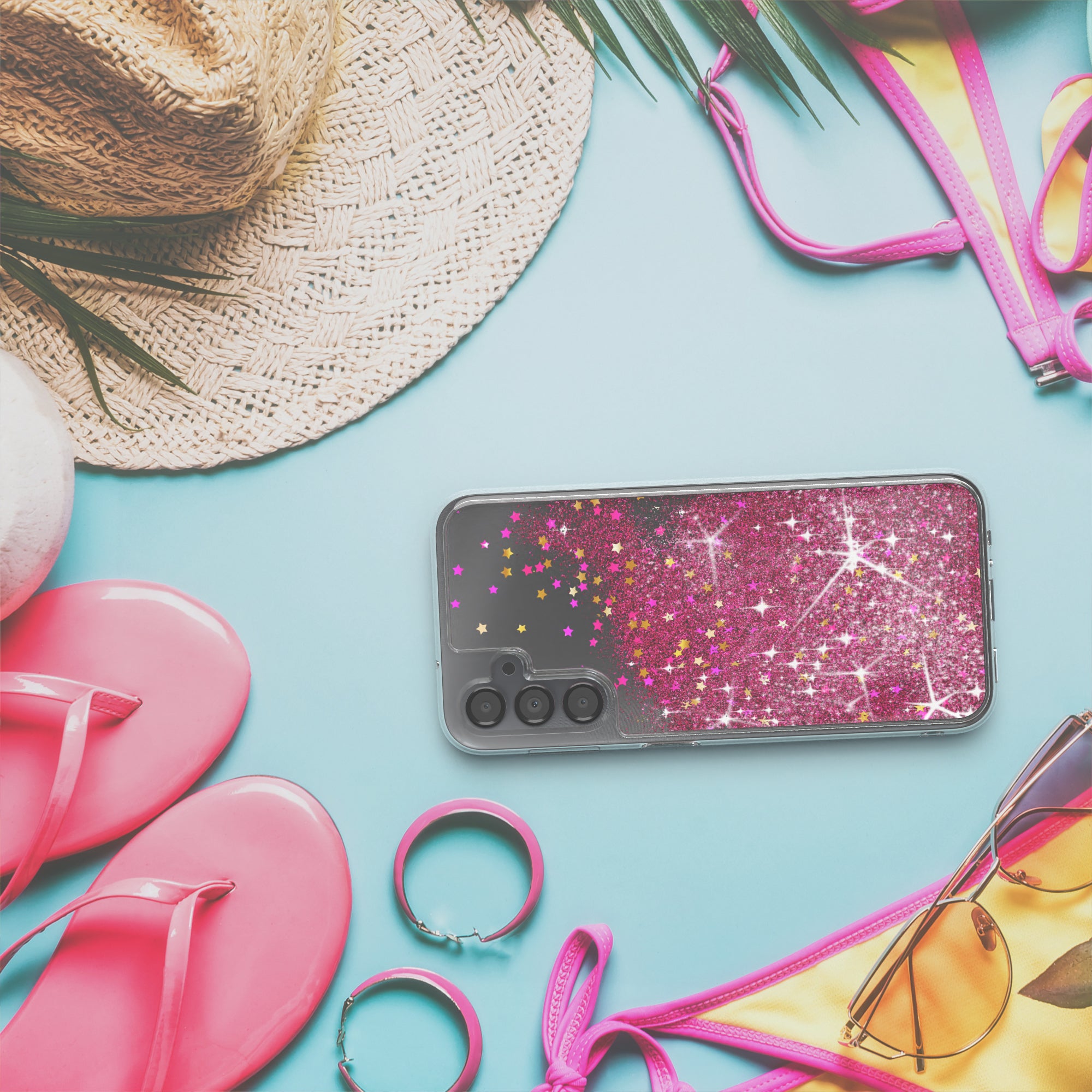 Galaxy A14 Glitzerhülle