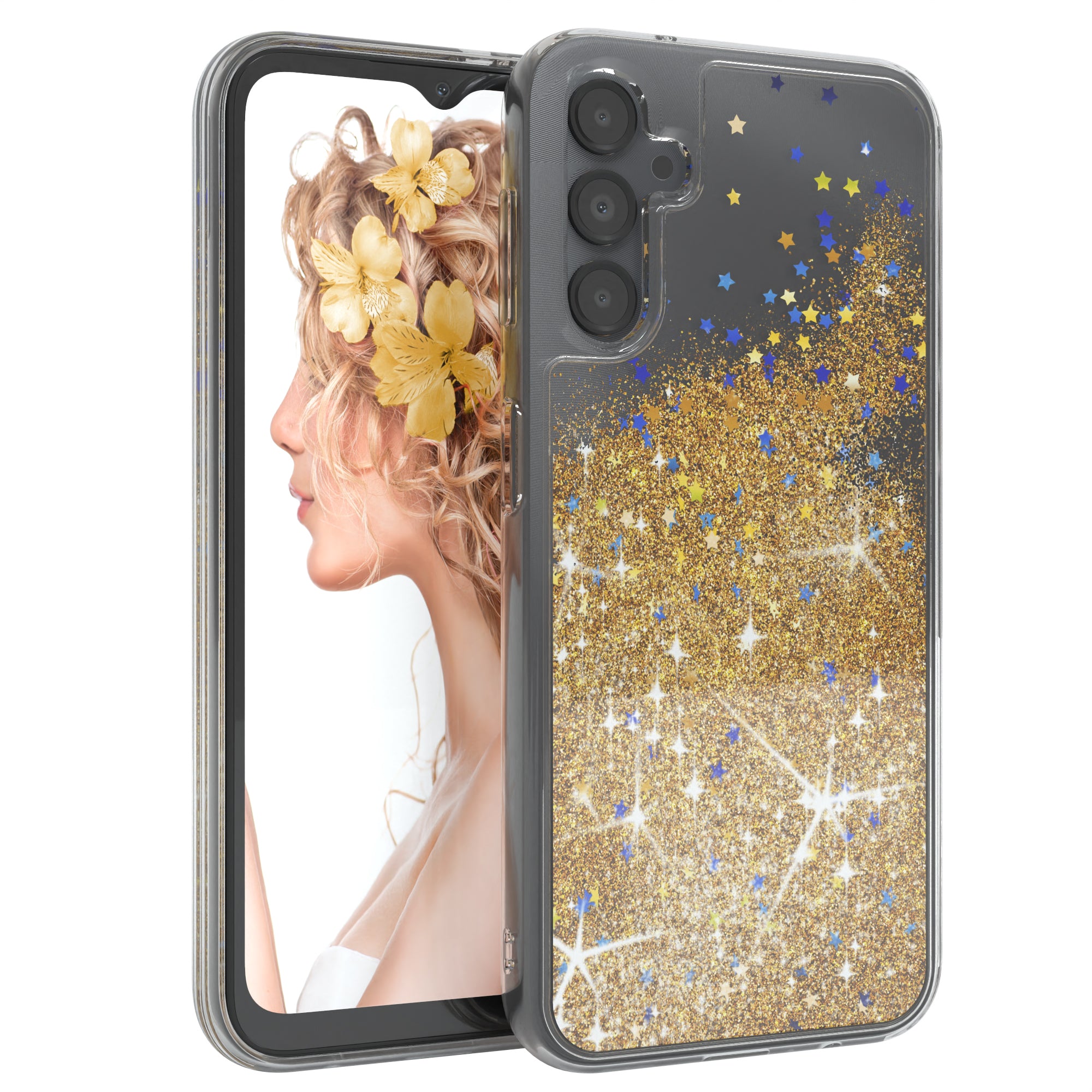 Galaxy A14 Glitzerhülle