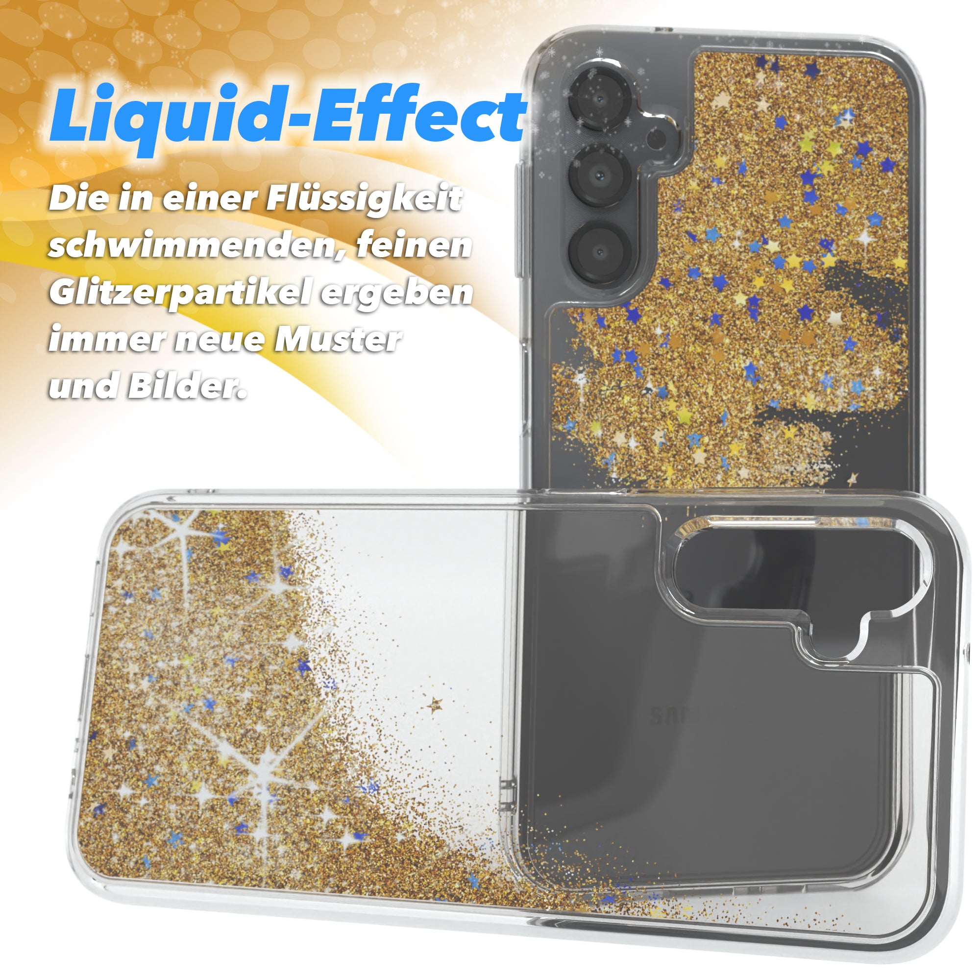 Galaxy A14 Glitzerhülle