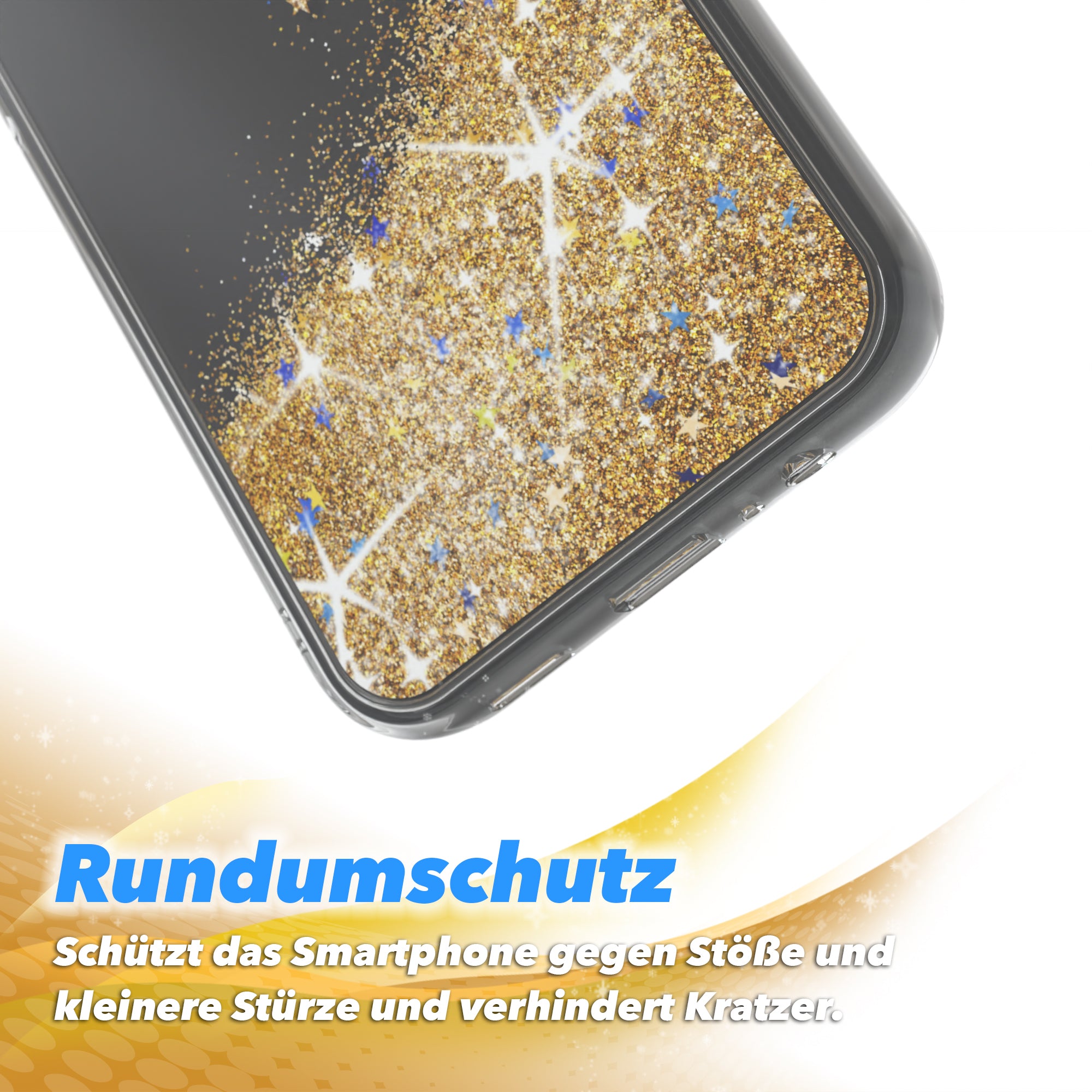 Galaxy A14 Glitzerhülle