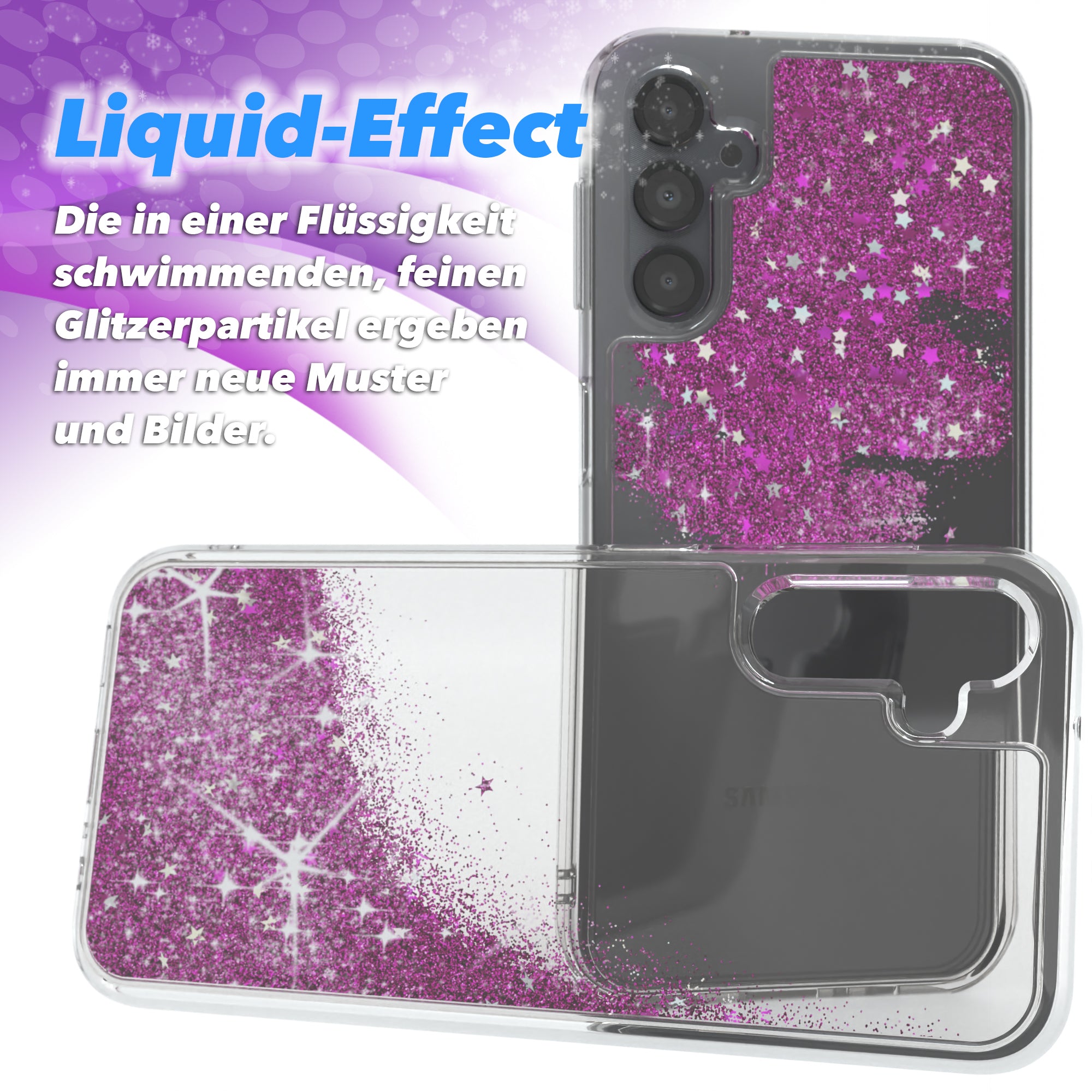 Galaxy A14 Glitzerhülle