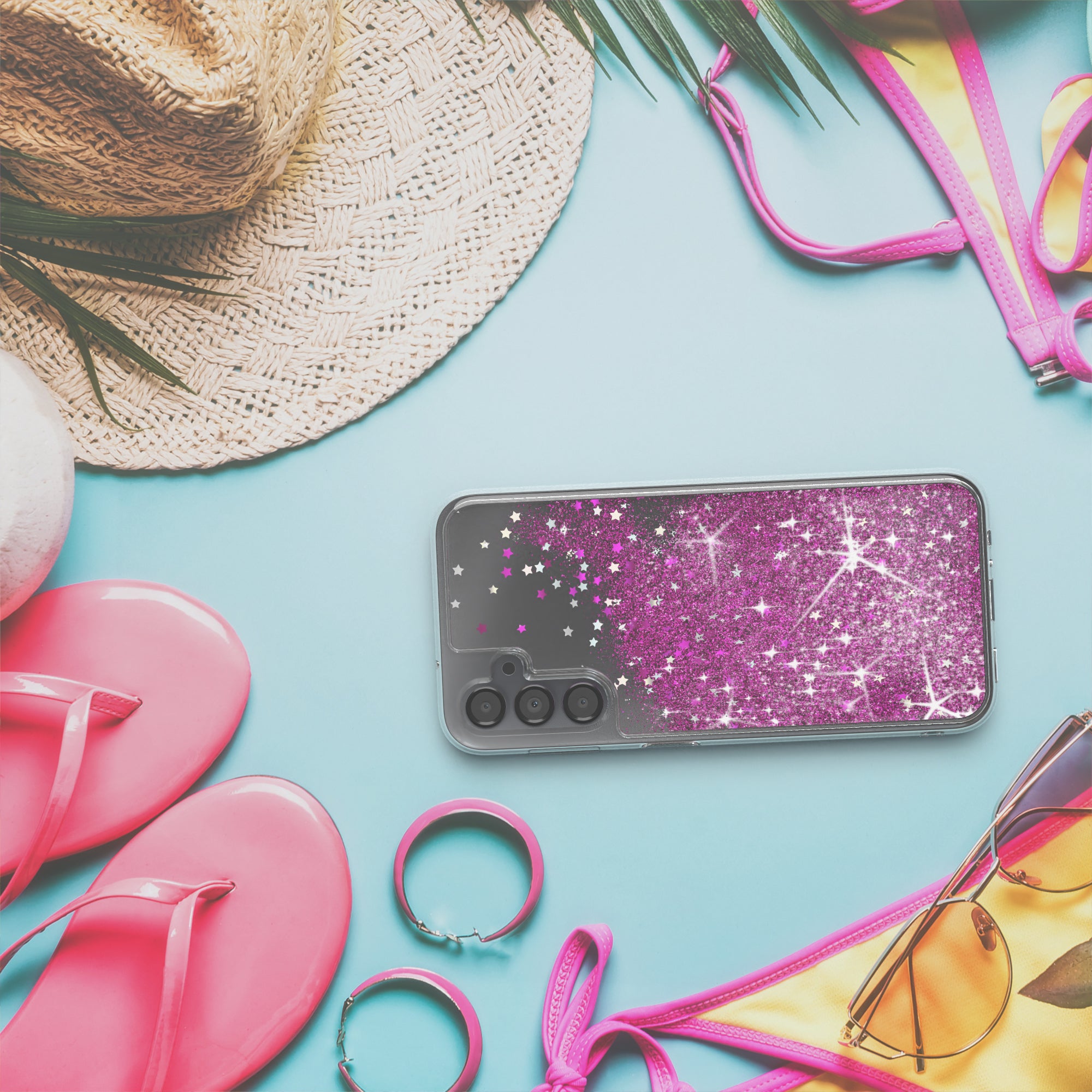 Galaxy A14 Glitzerhülle