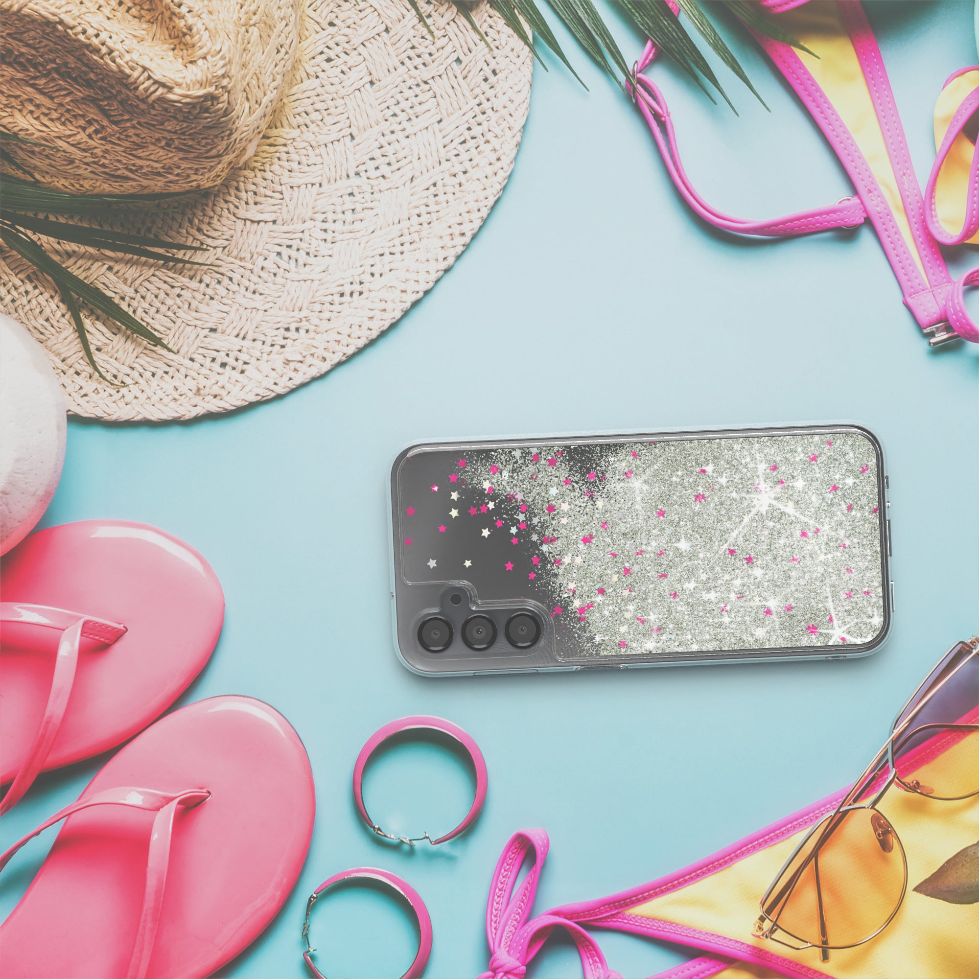 Galaxy A14 Glitzerhülle