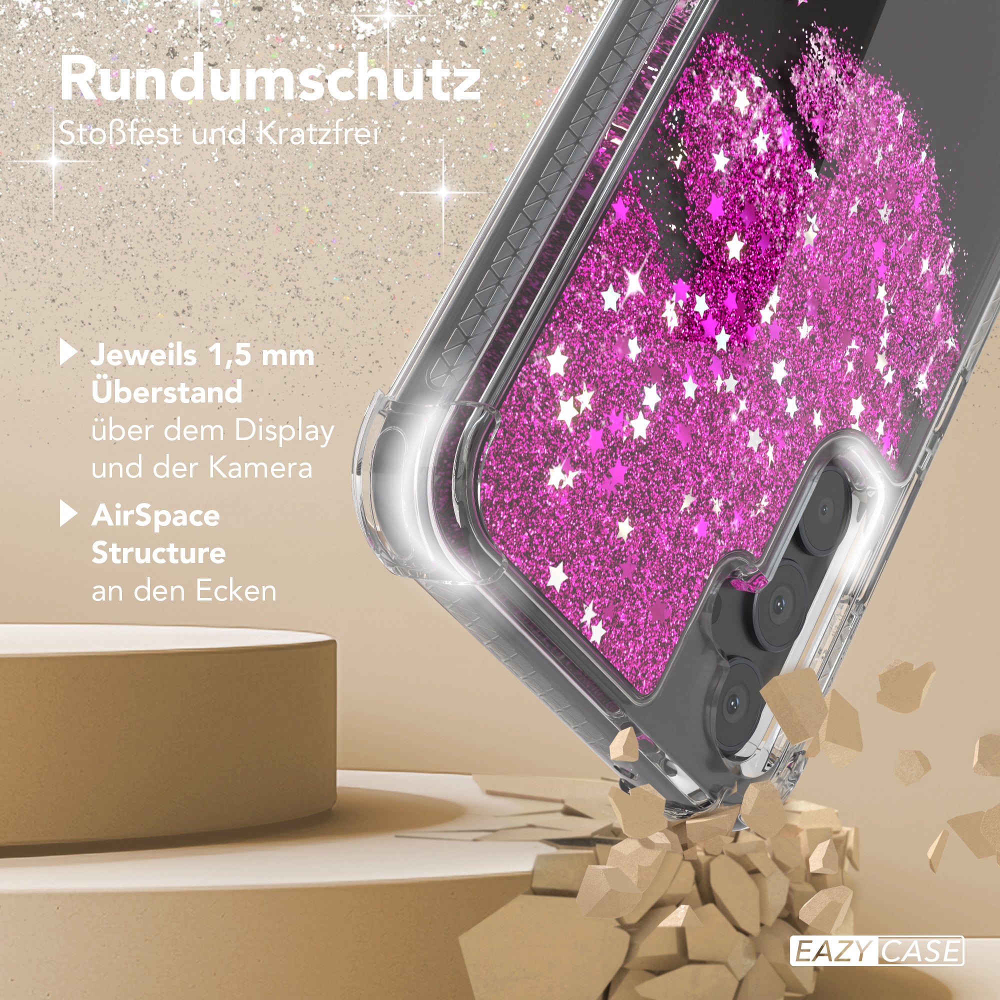 Galaxy A34 Glitzerhülle