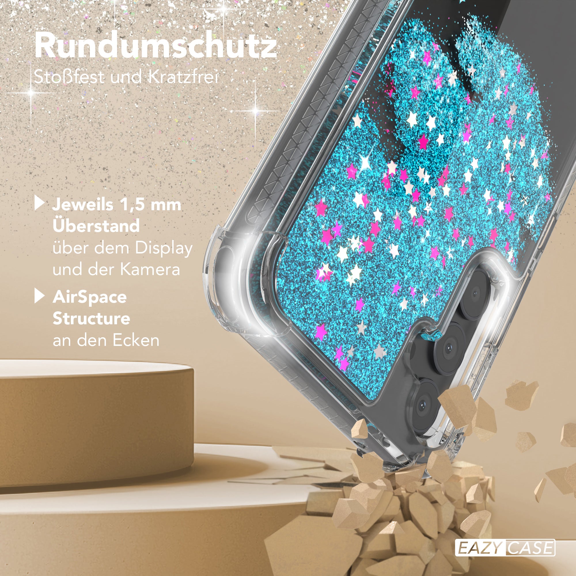 Galaxy A34 Glitzerhülle