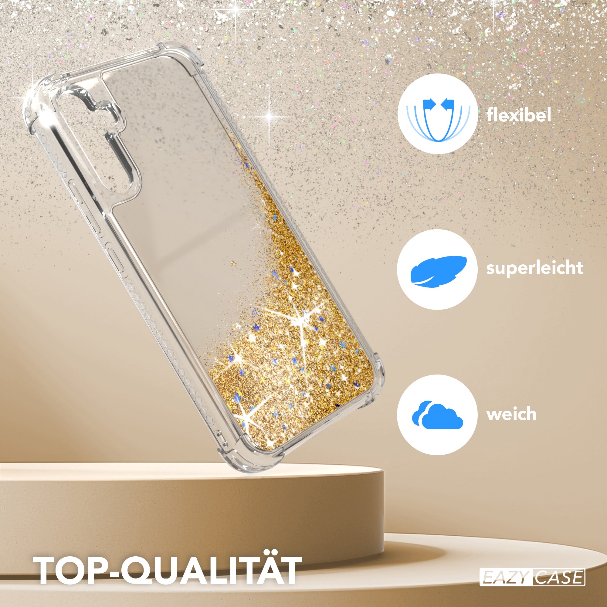 Galaxy A34 Glitzerhülle