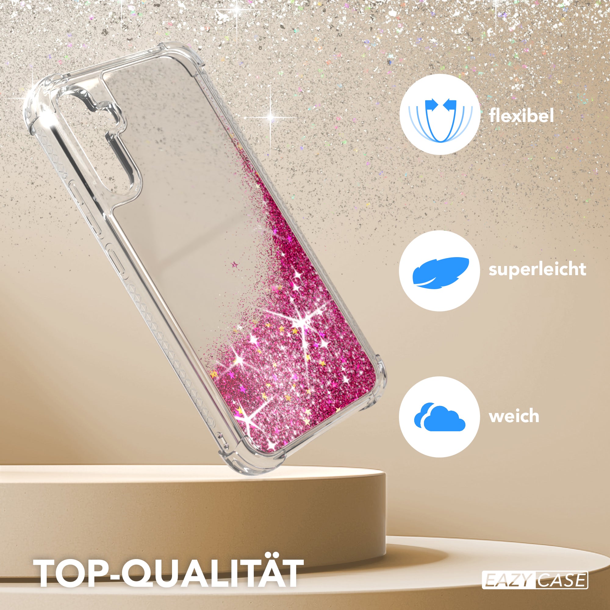 Galaxy A34 Glitzerhülle