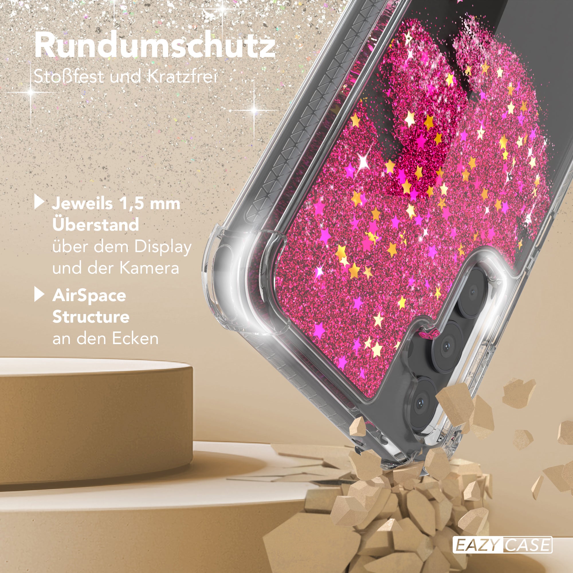 Galaxy A34 Glitzerhülle