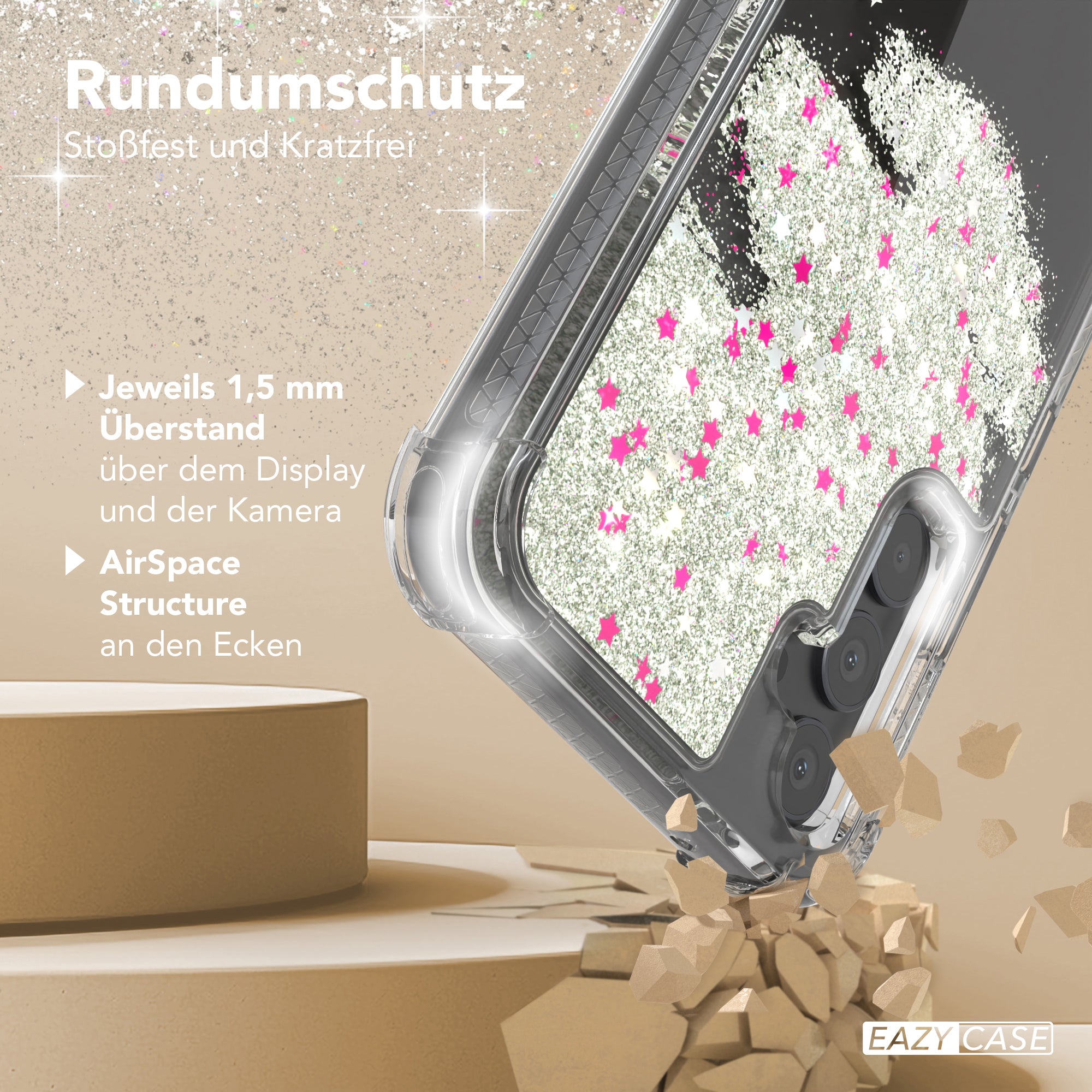 Galaxy A34 Glitzerhülle