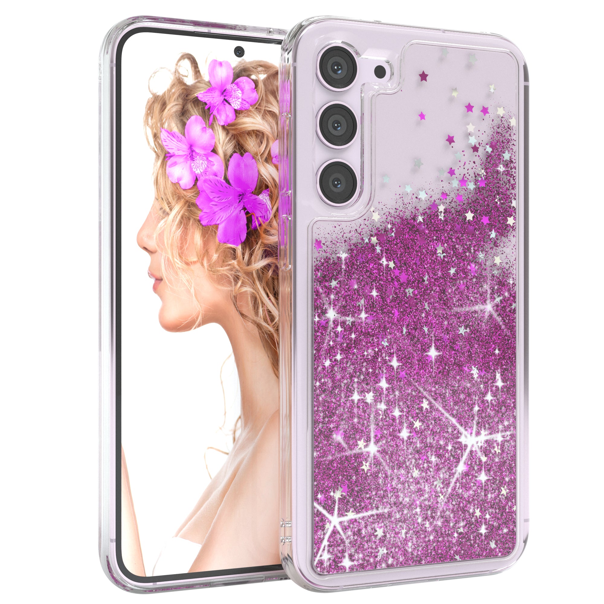 Galaxy S23 Plus Glitzerhülle