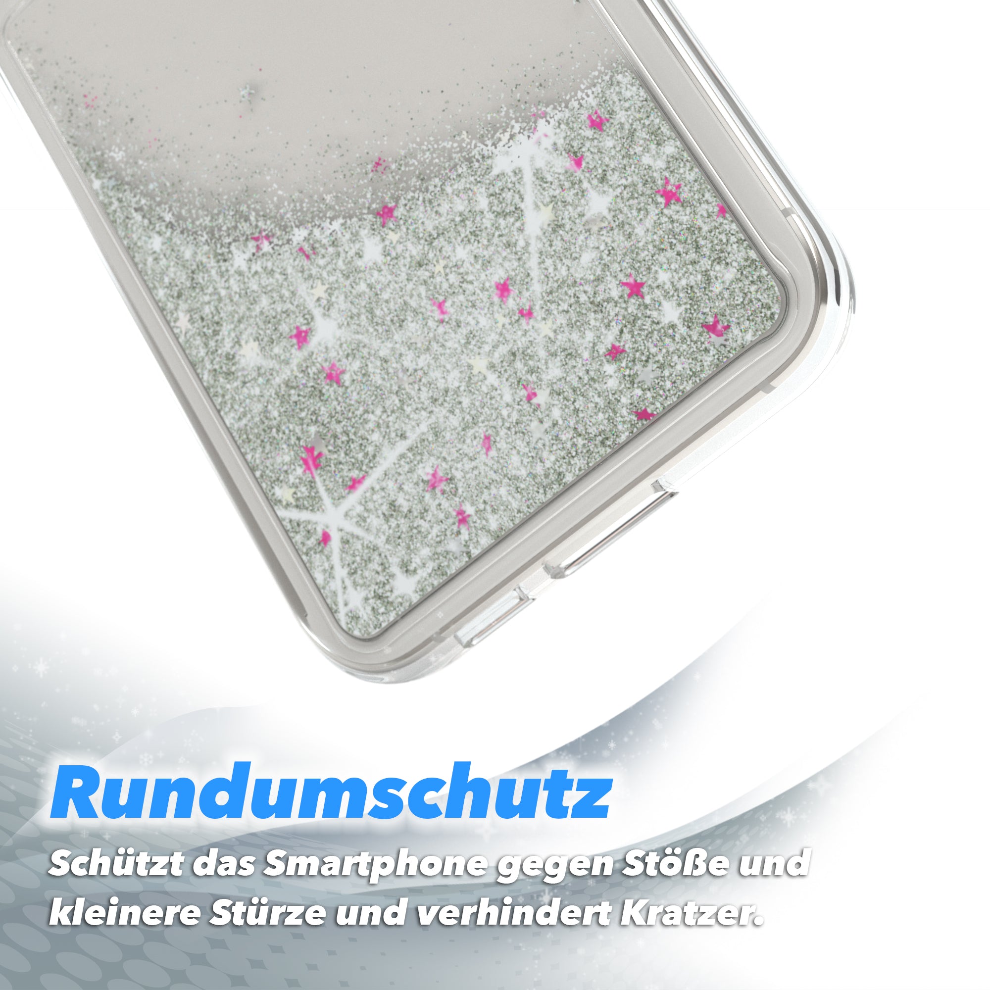 Galaxy S23 Plus Glitzerhülle