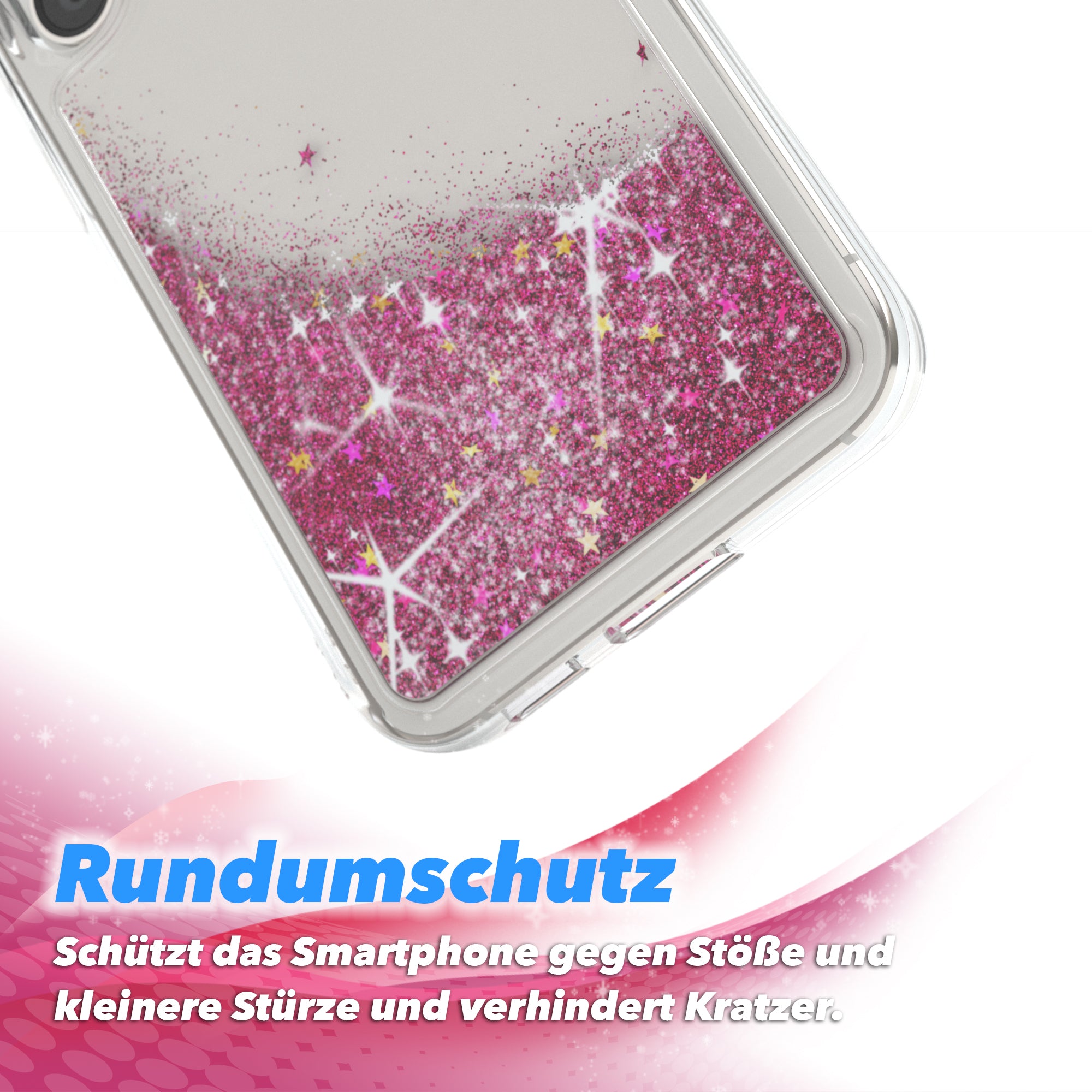 Galaxy S23 Glitzerhülle