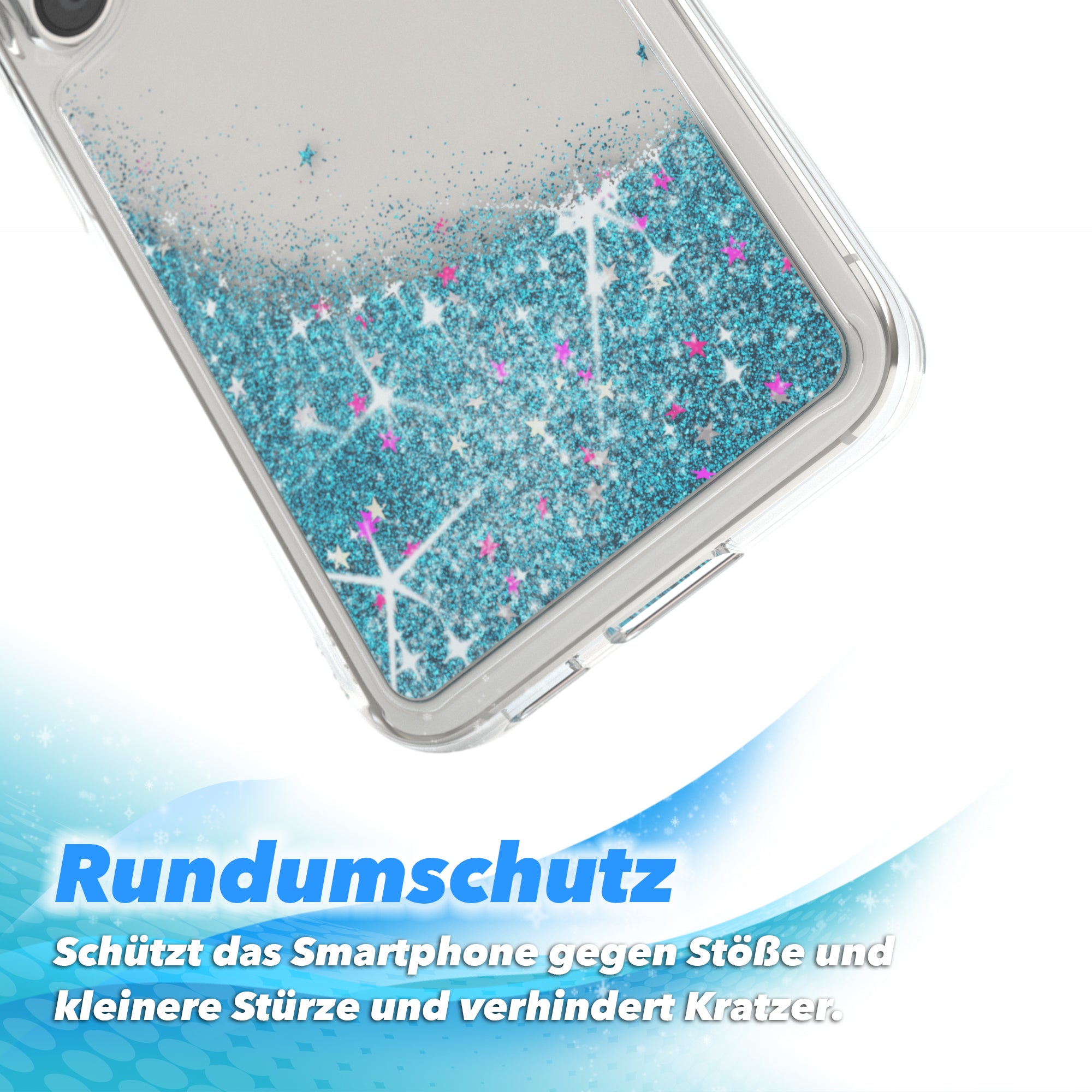 Galaxy S23 Glitzerhülle