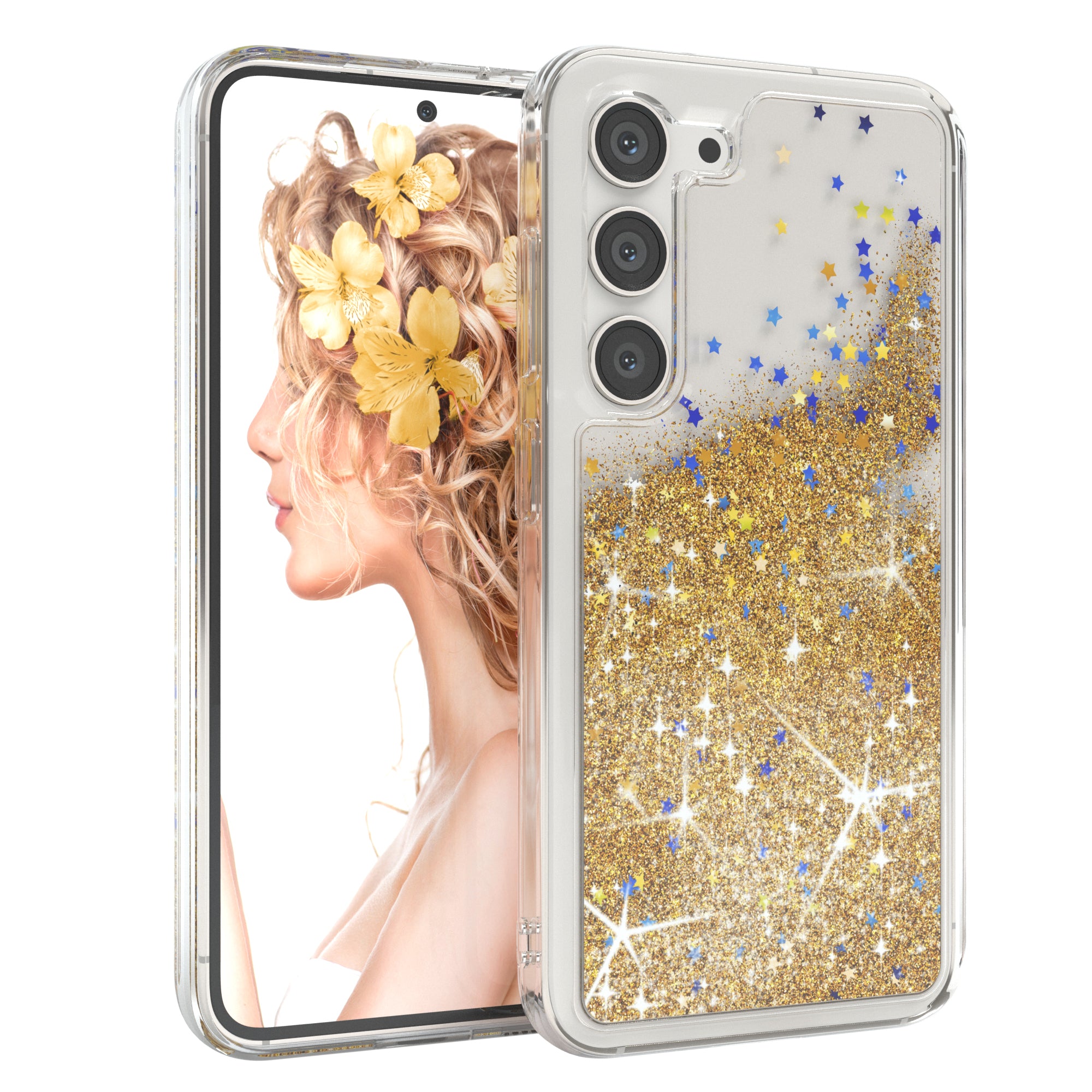 Galaxy S23 Glitzerhülle