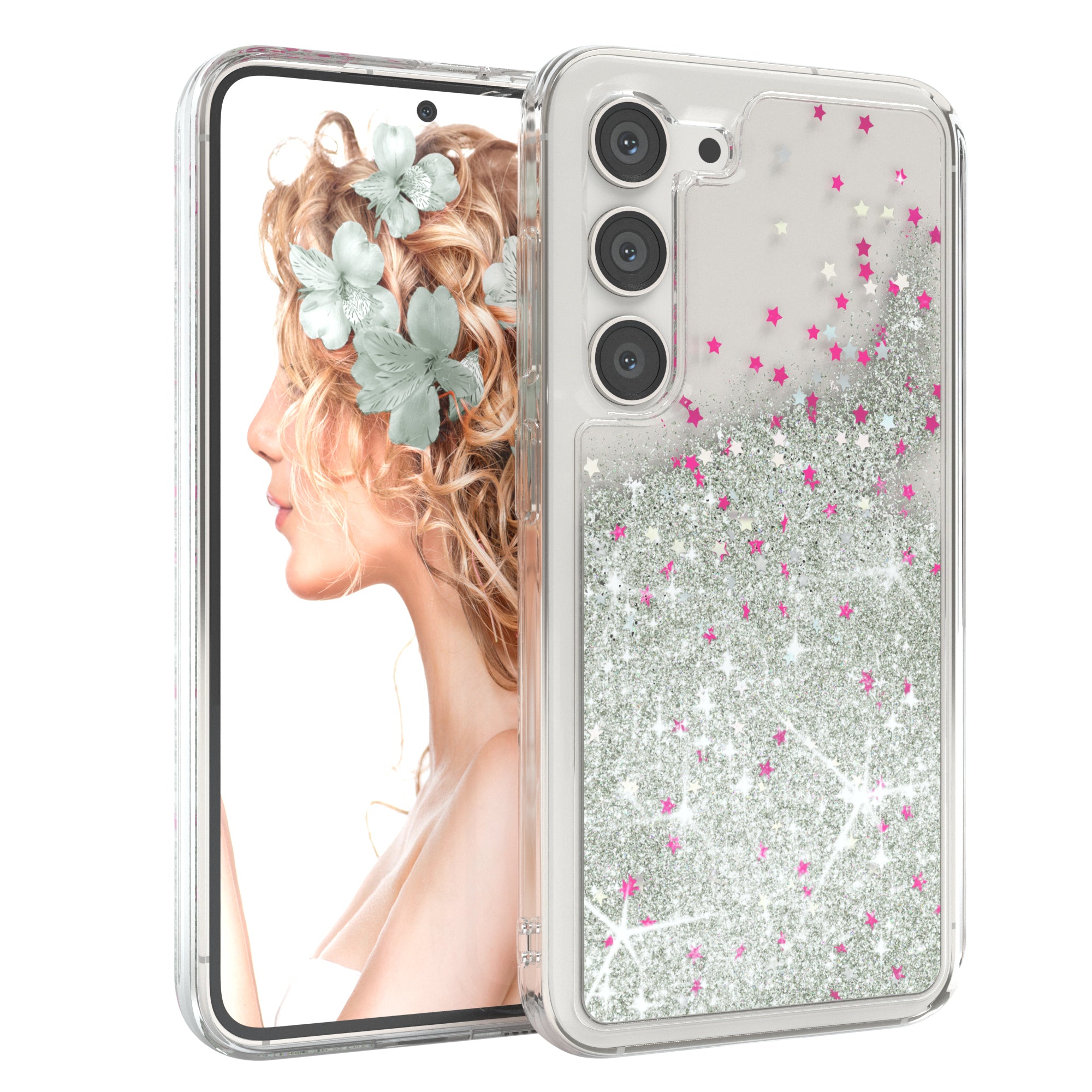 Galaxy S23 Glitzerhülle