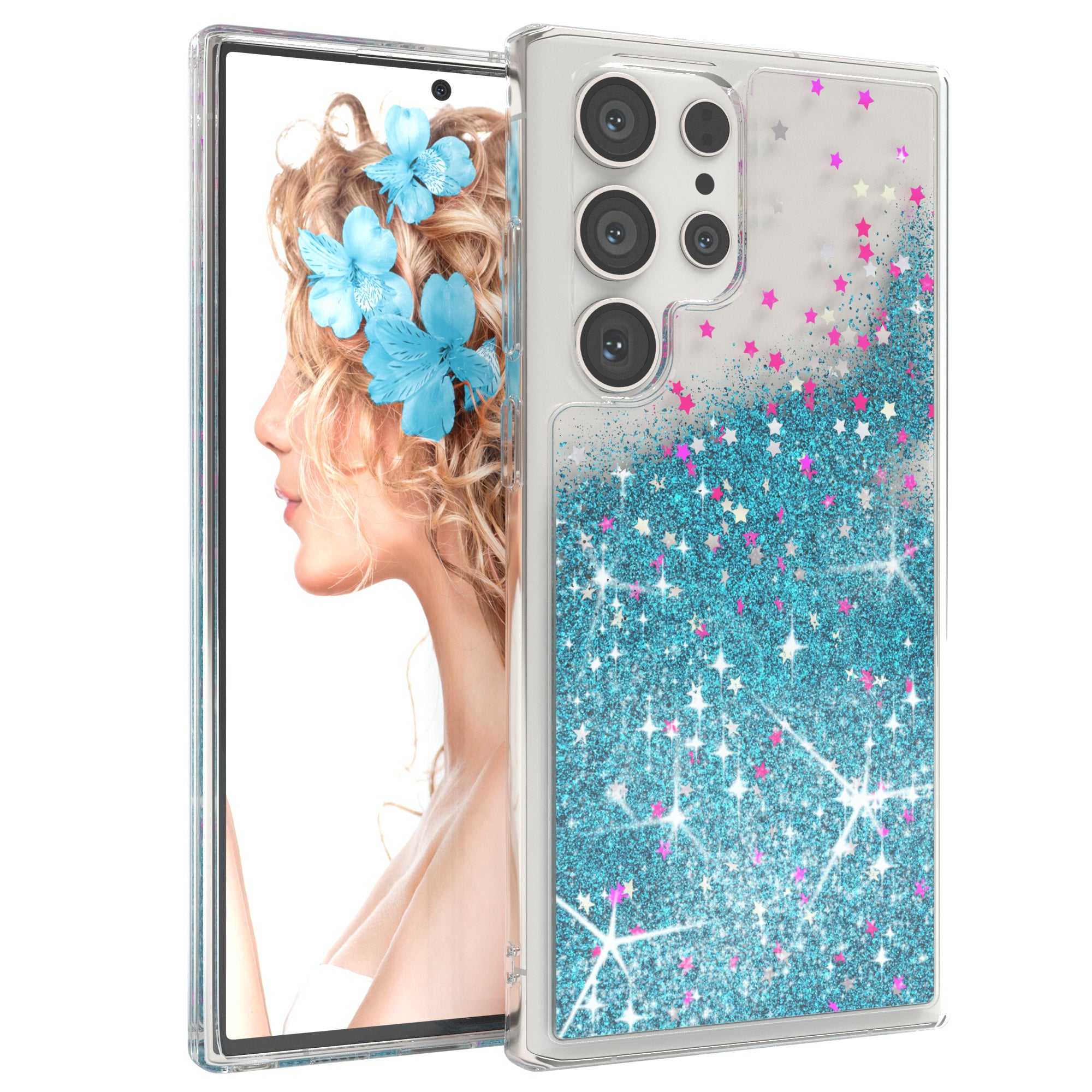 Galaxy S23 Ultra Glitzerhülle