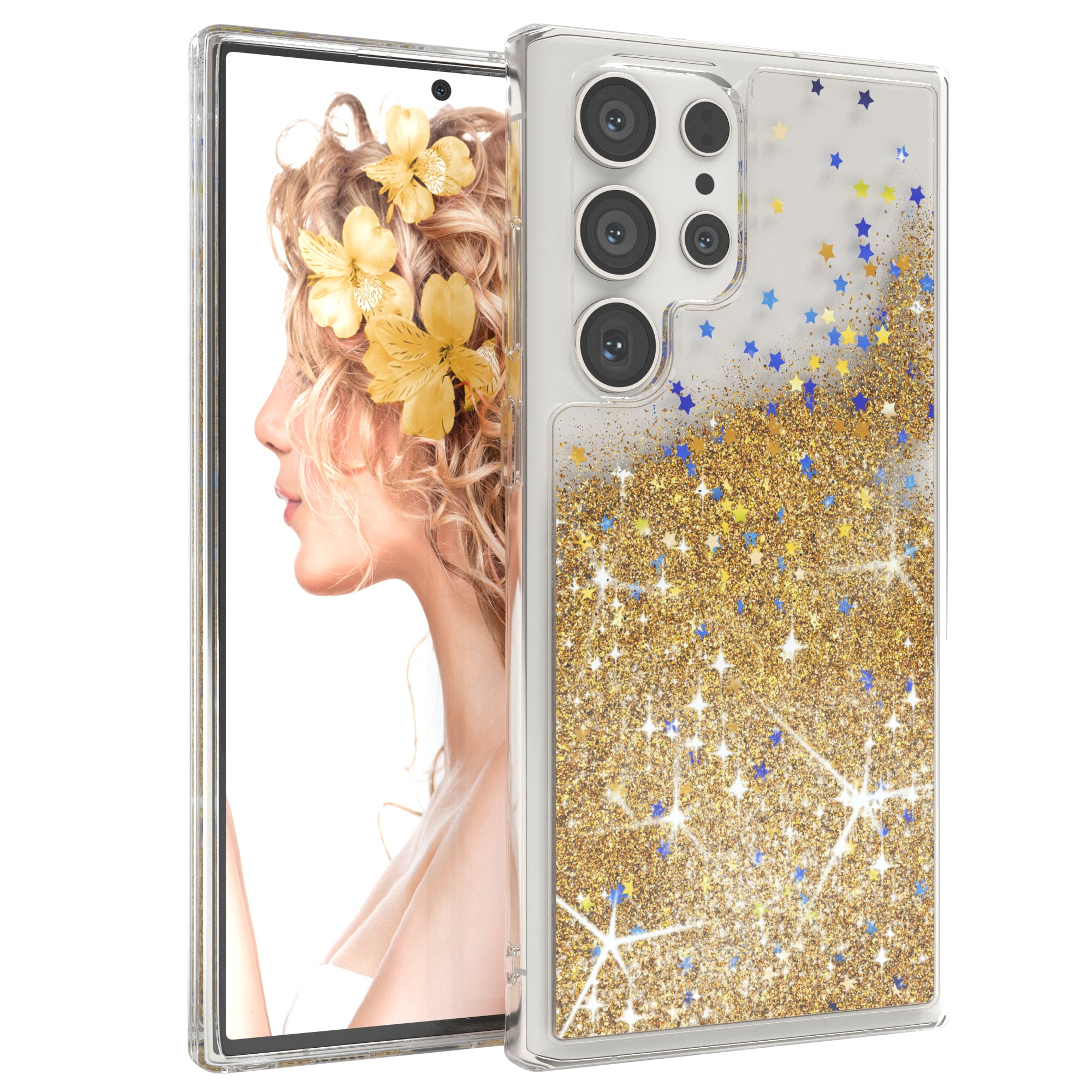 Galaxy S23 Ultra Glitzerhülle