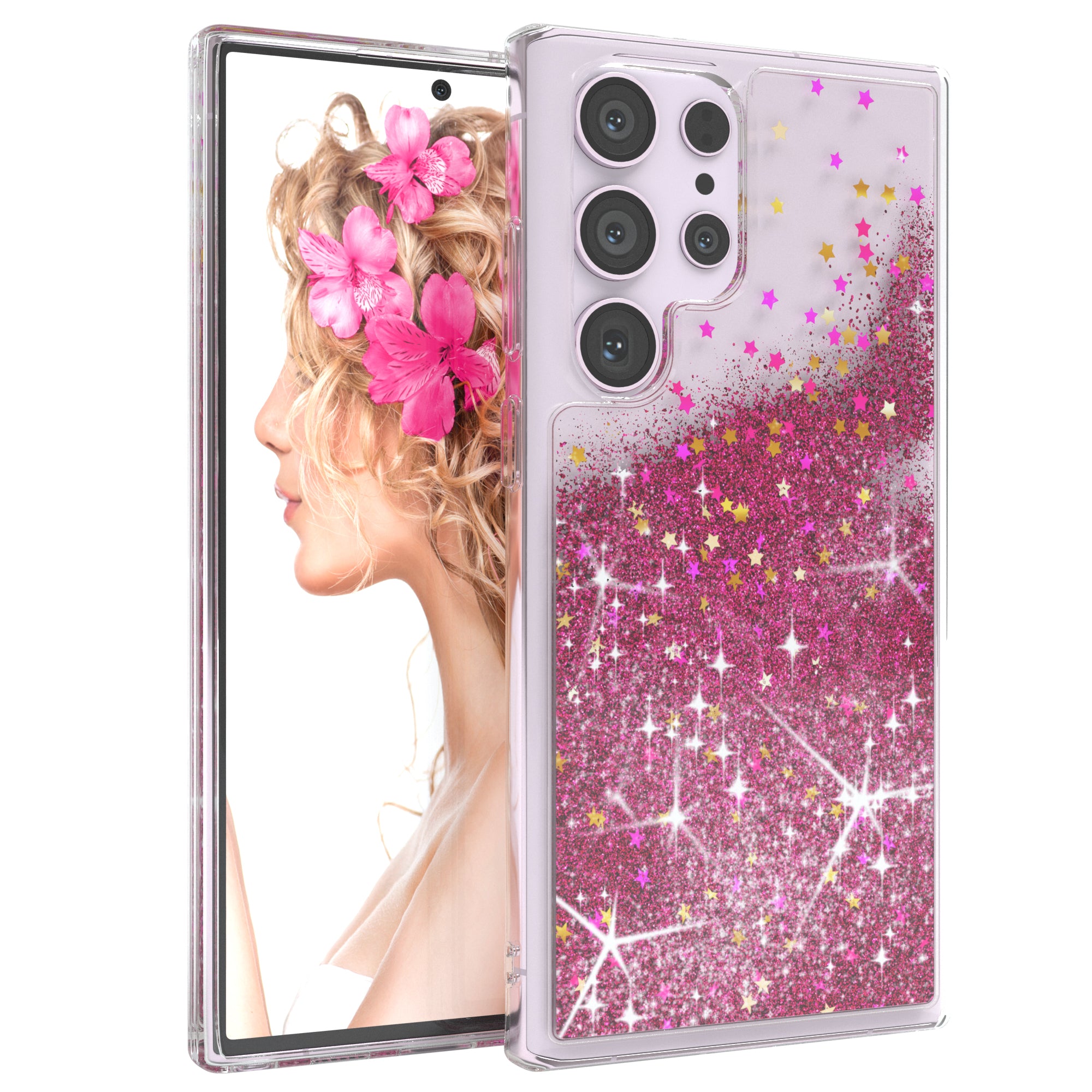 Galaxy S23 Ultra Glitzerhülle