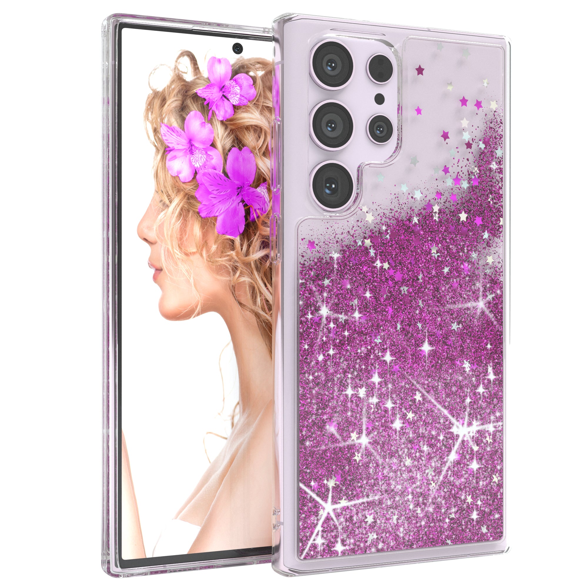 Galaxy S23 Ultra Glitzerhülle