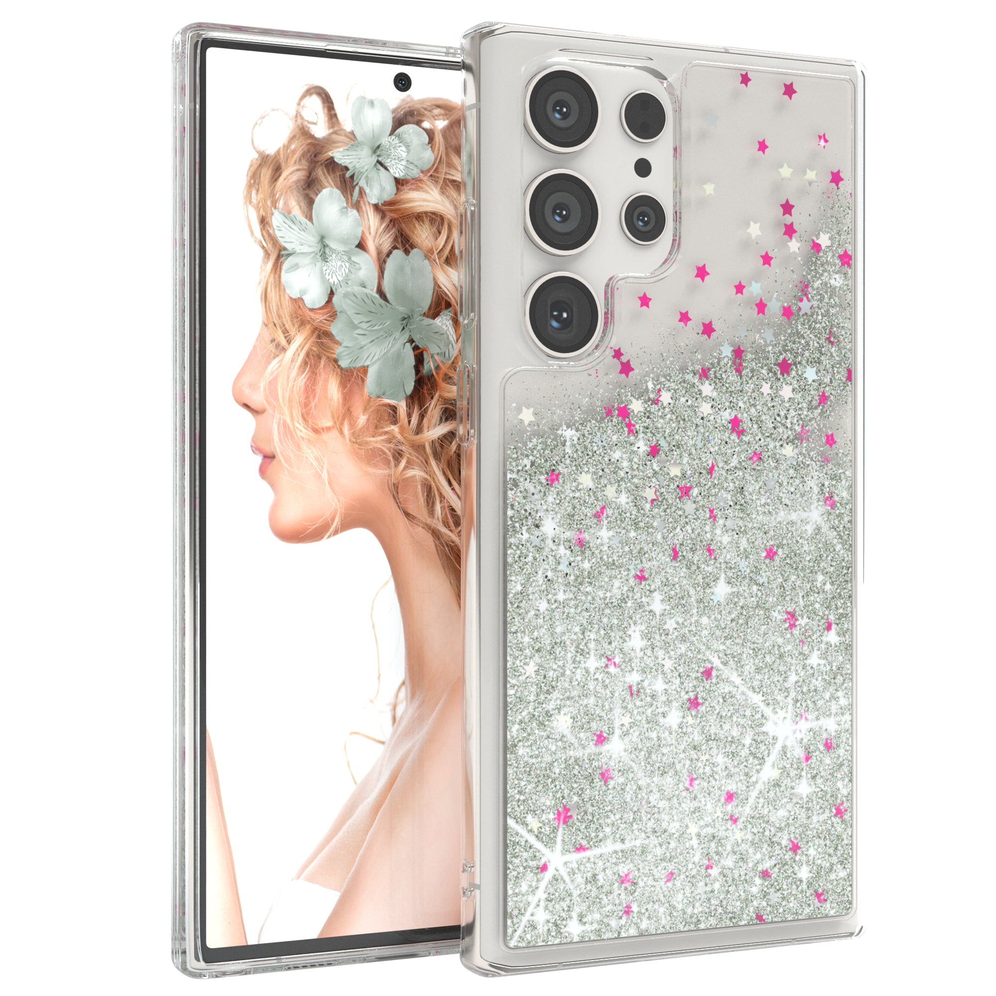 Galaxy S23 Ultra Glitzerhülle