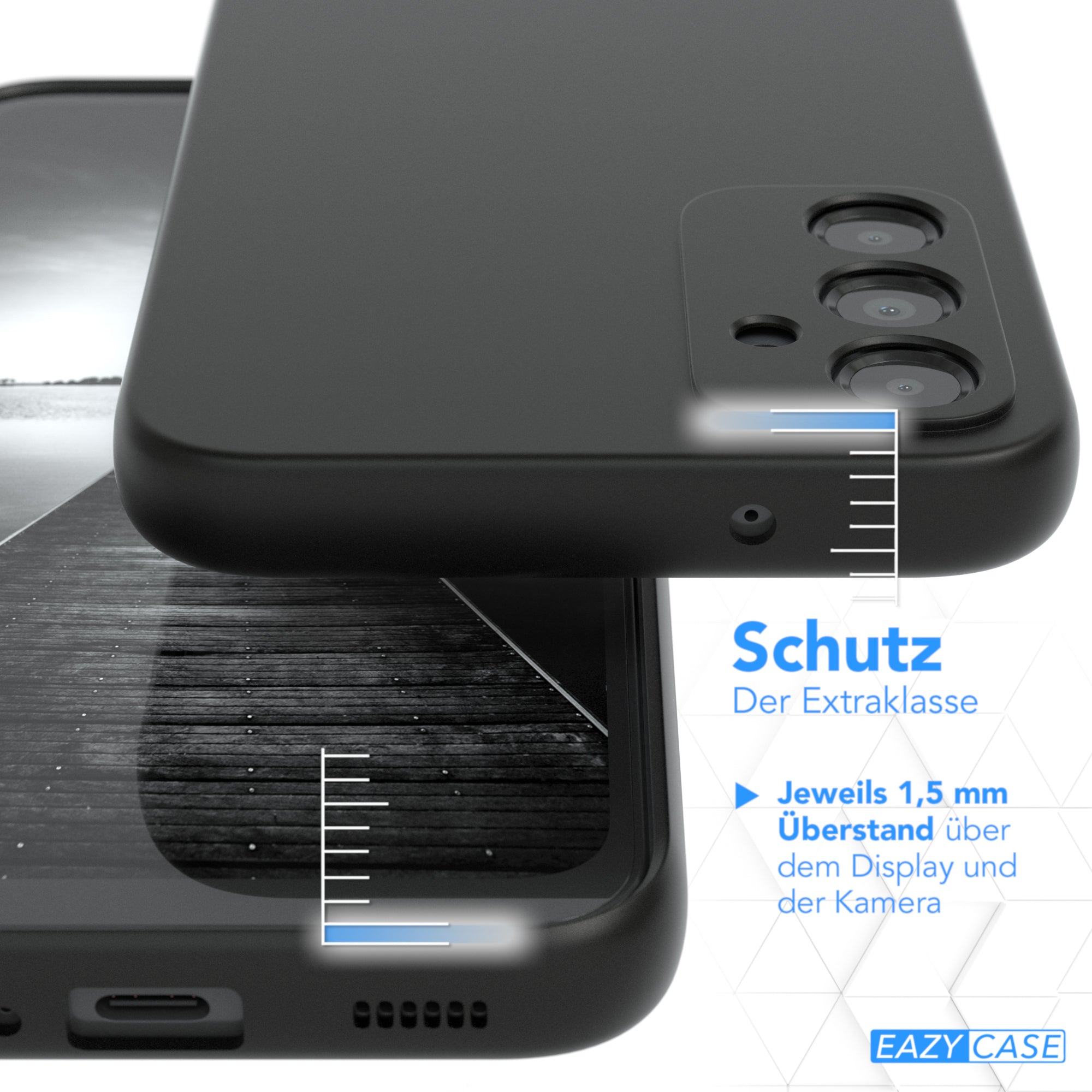 Galaxy A14 ultradünnes Slimcover aus TPU