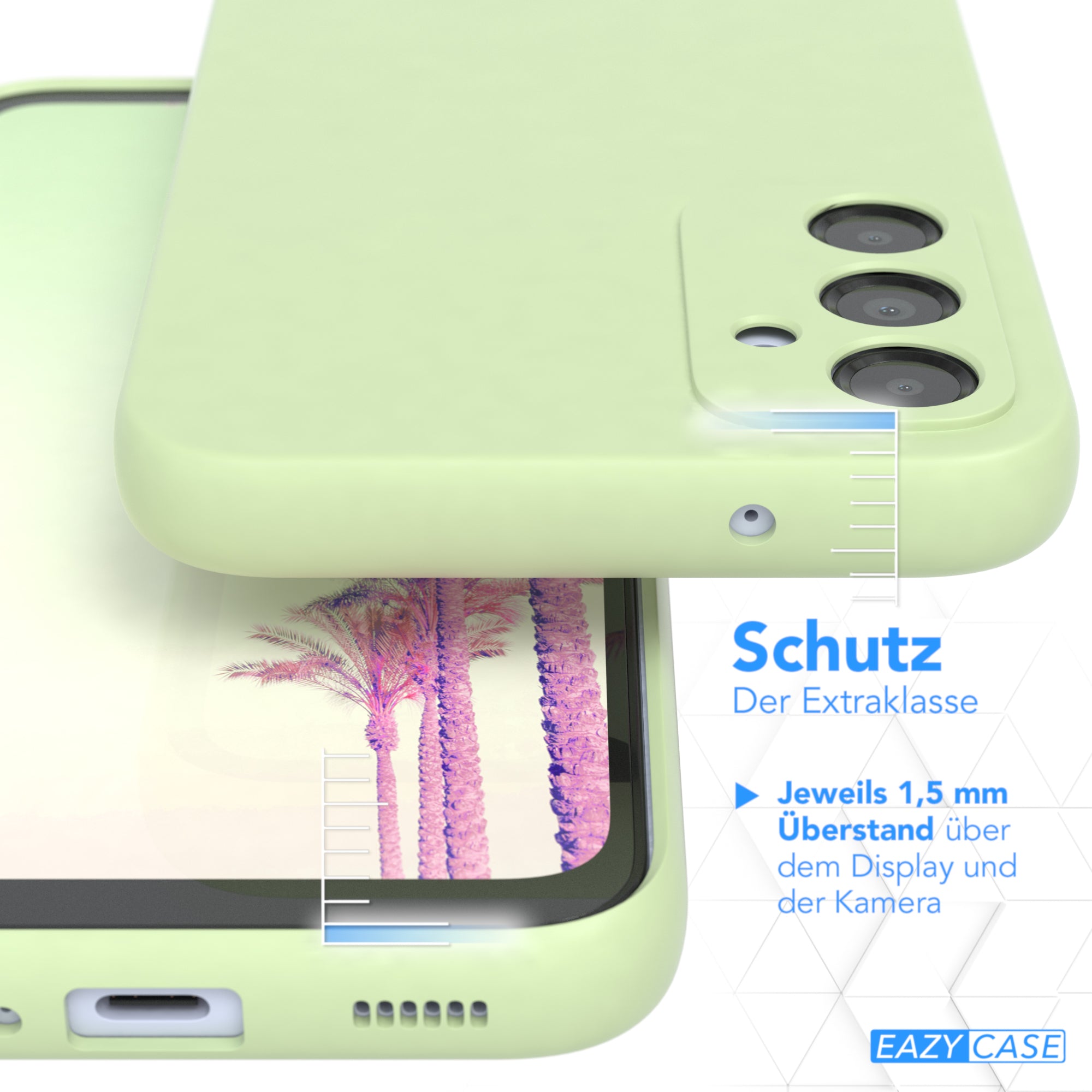 Galaxy A14 ultradünnes Slimcover aus TPU