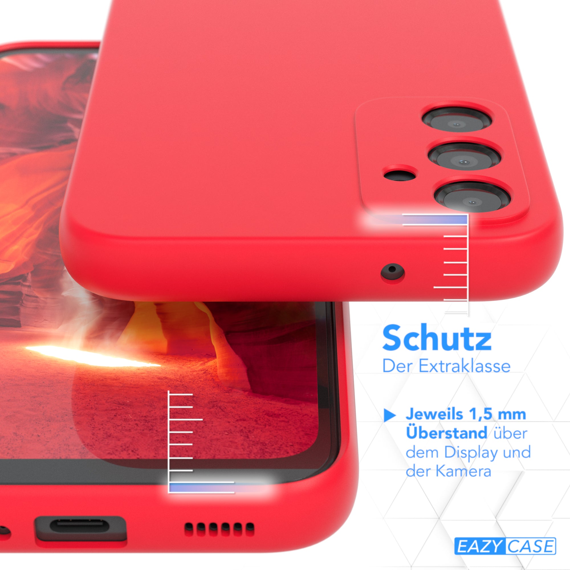 Galaxy A14 ultradünnes Slimcover aus TPU