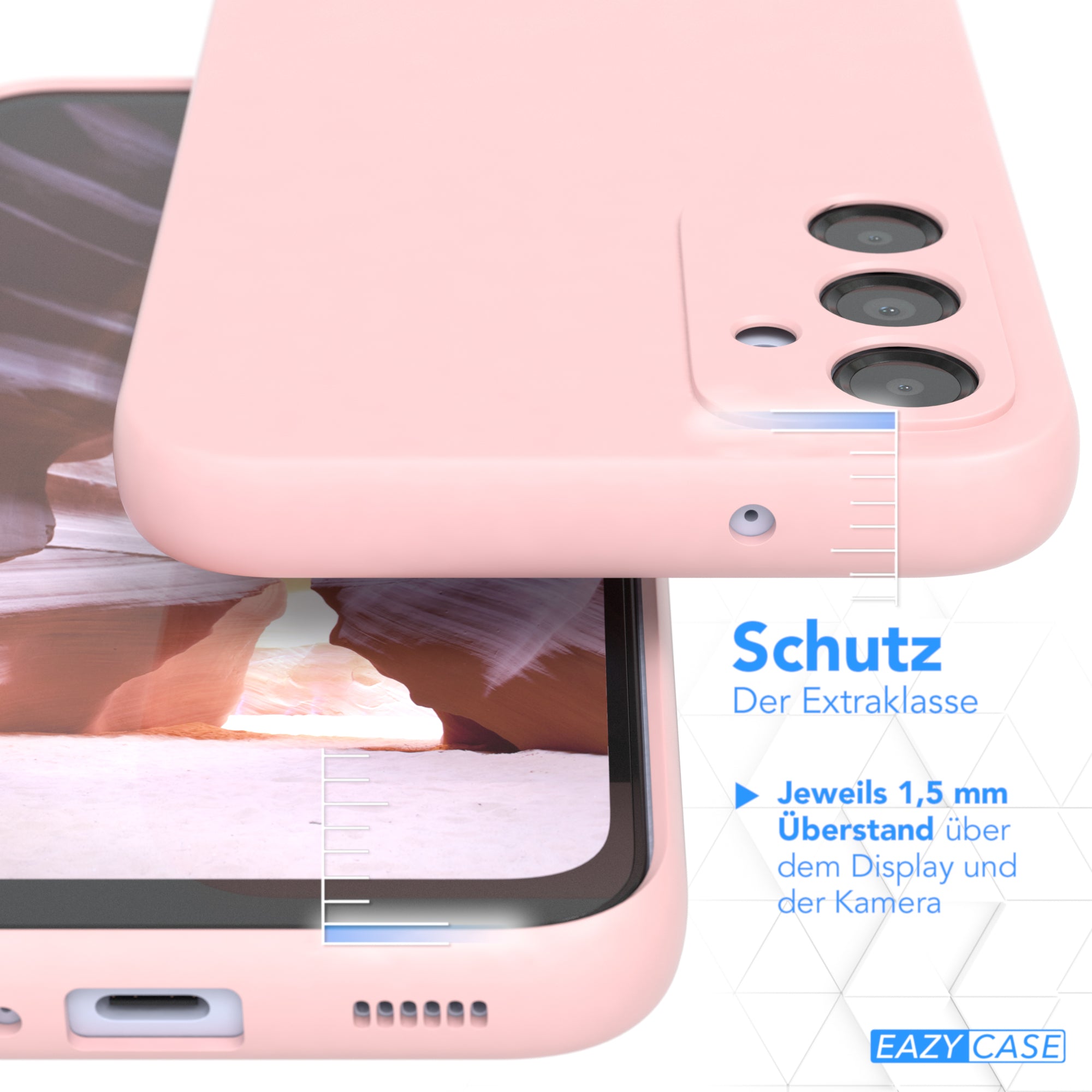 Galaxy A14 ultradünnes Slimcover aus TPU