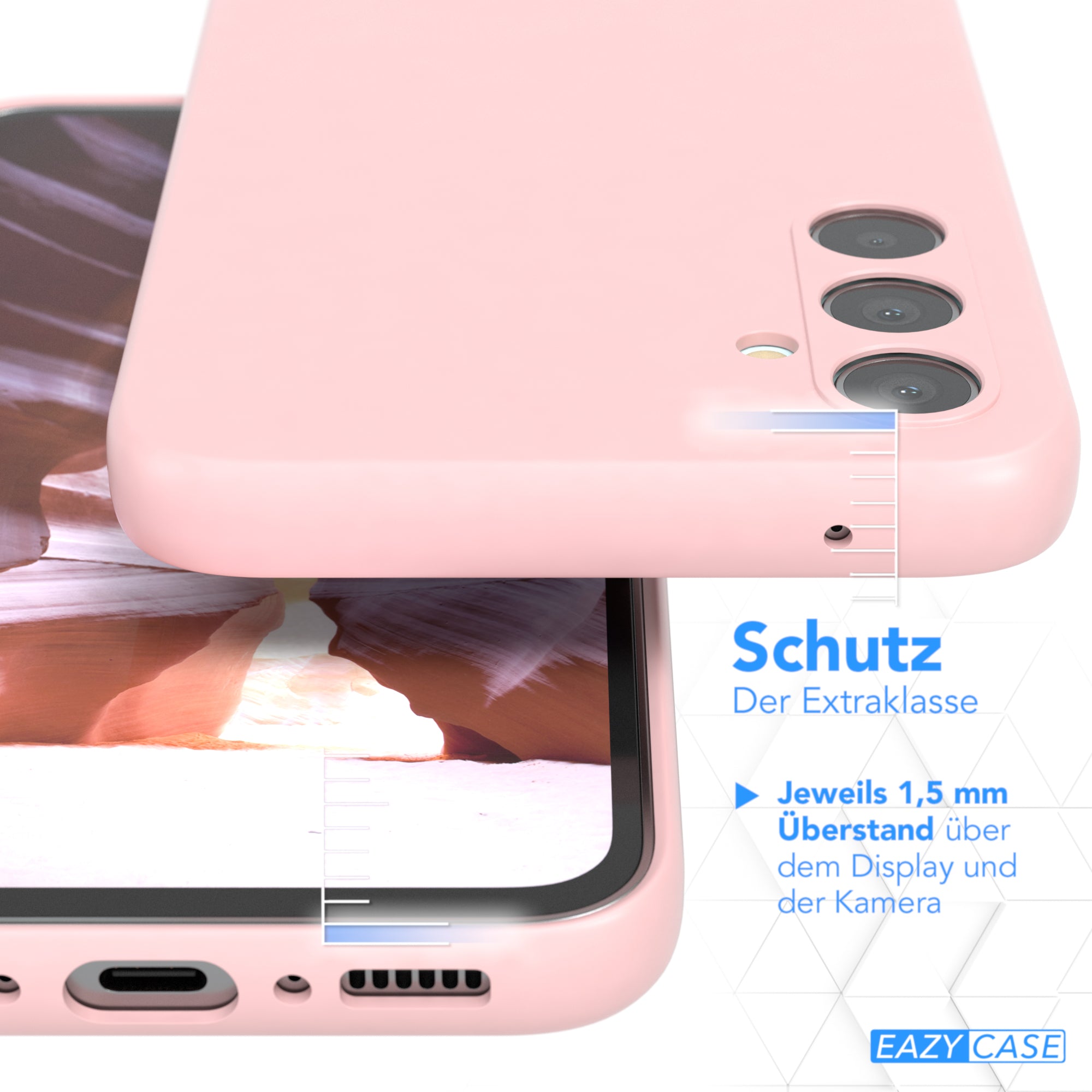 Galaxy A34 ultradünnes Slimcover aus TPU
