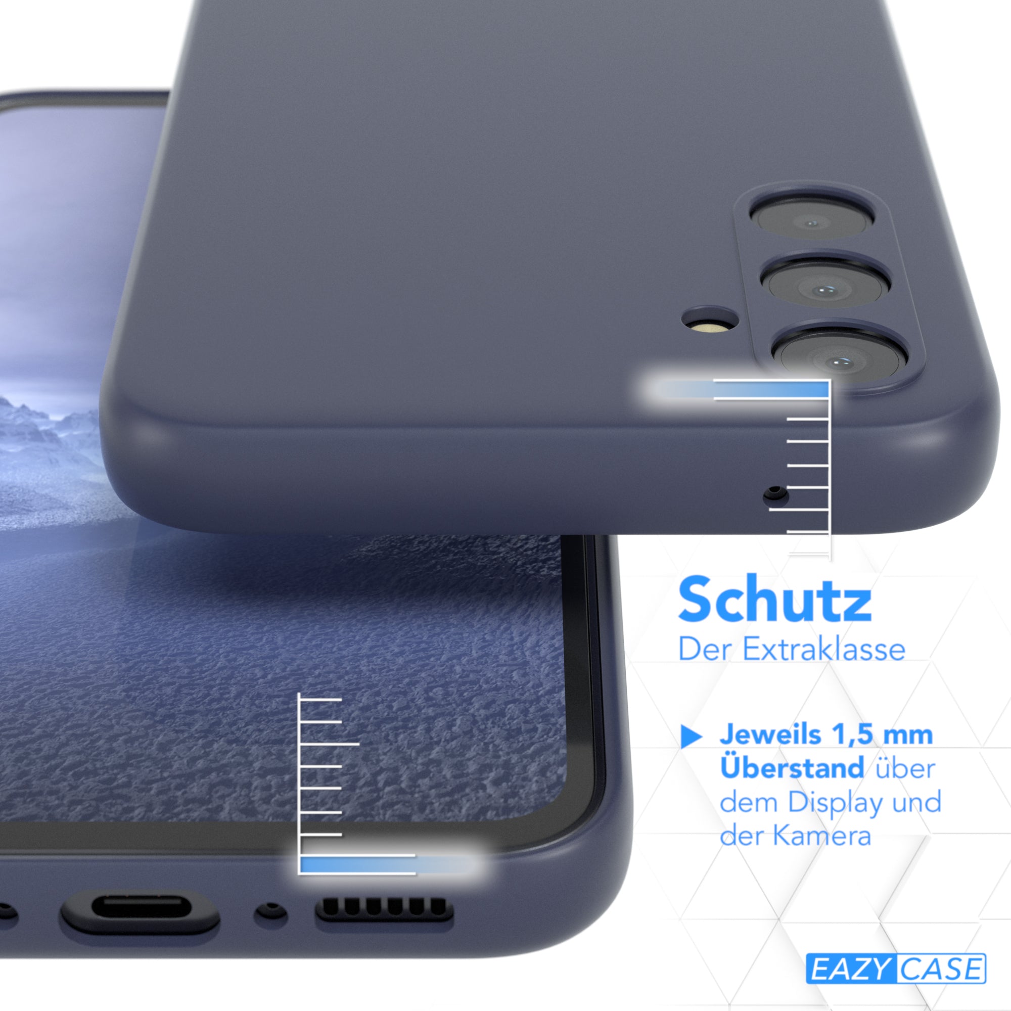 Galaxy A34 ultradünnes Slimcover aus TPU