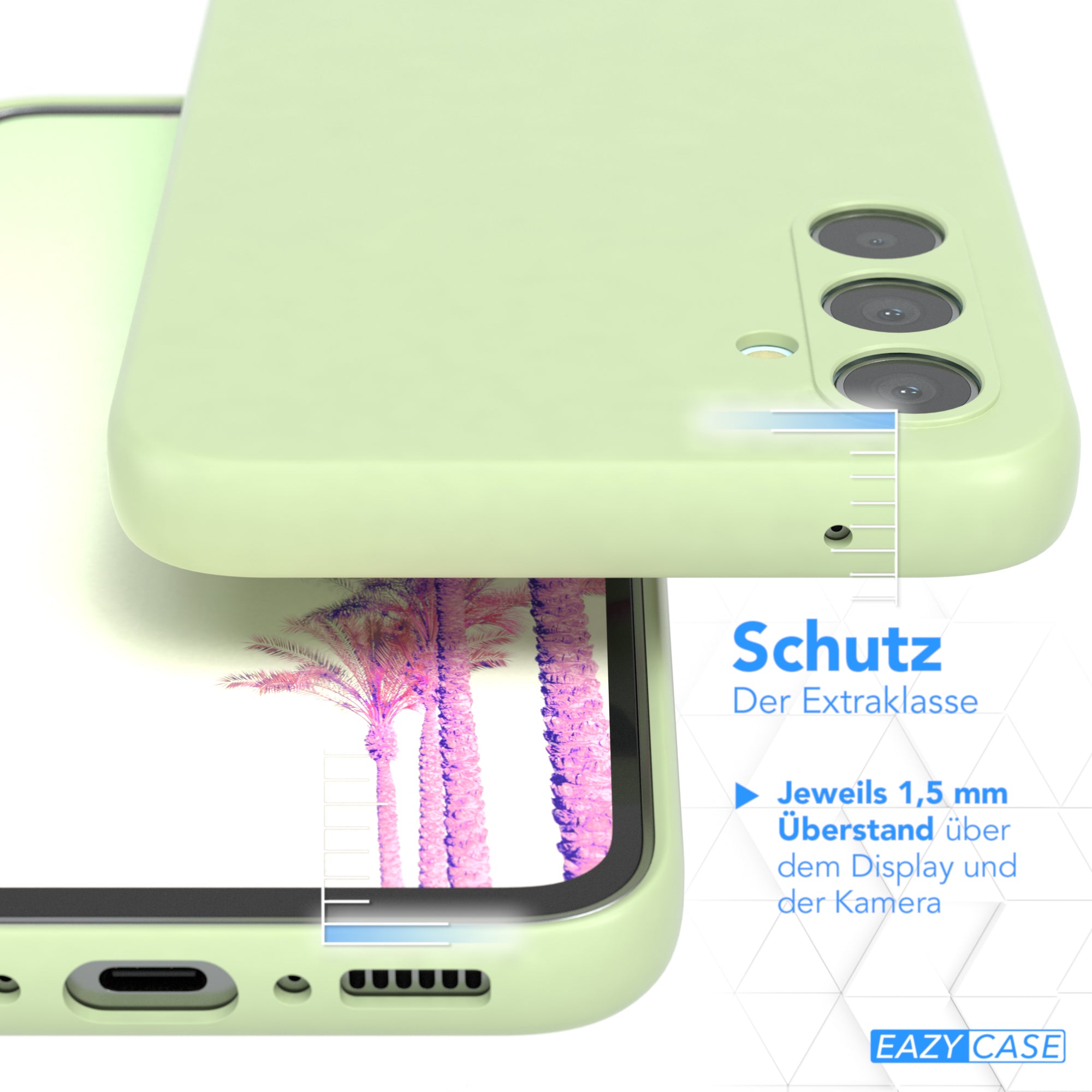 Galaxy A34 ultradünnes Slimcover aus TPU