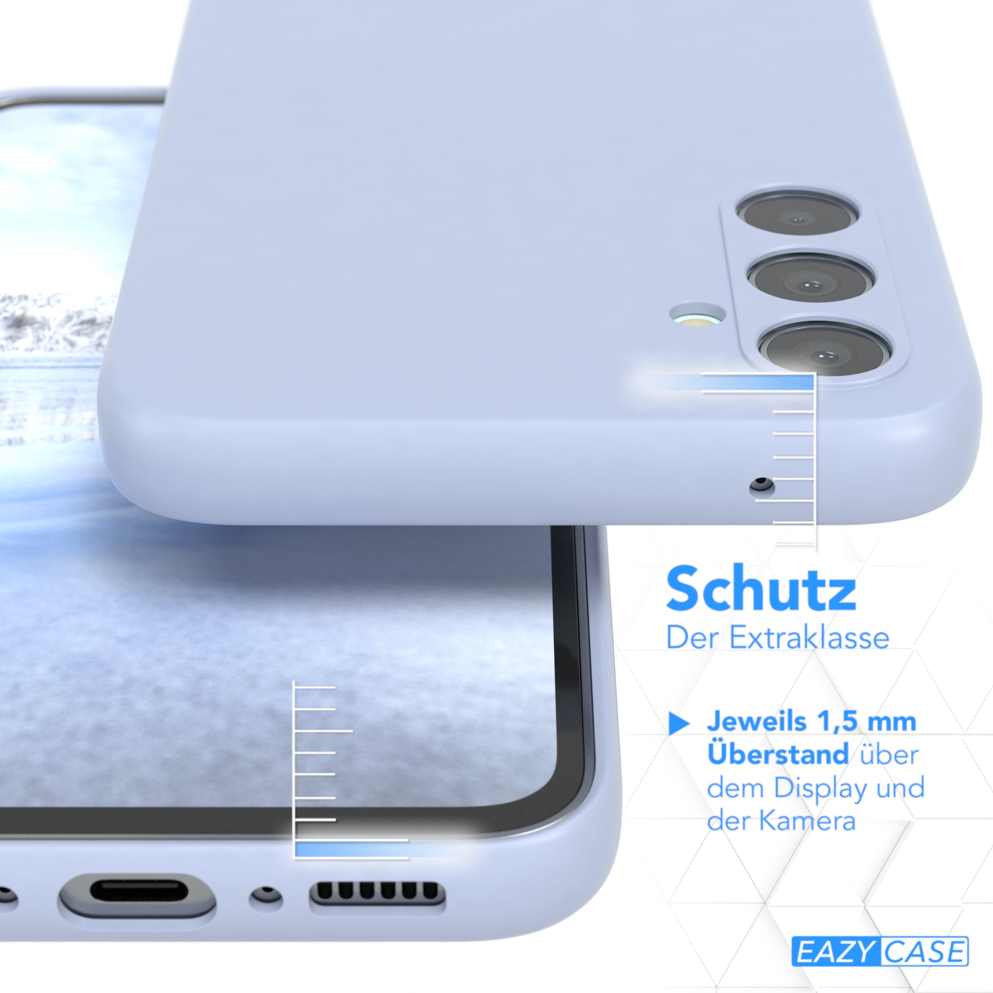 Galaxy A34 ultradünnes Slimcover aus TPU