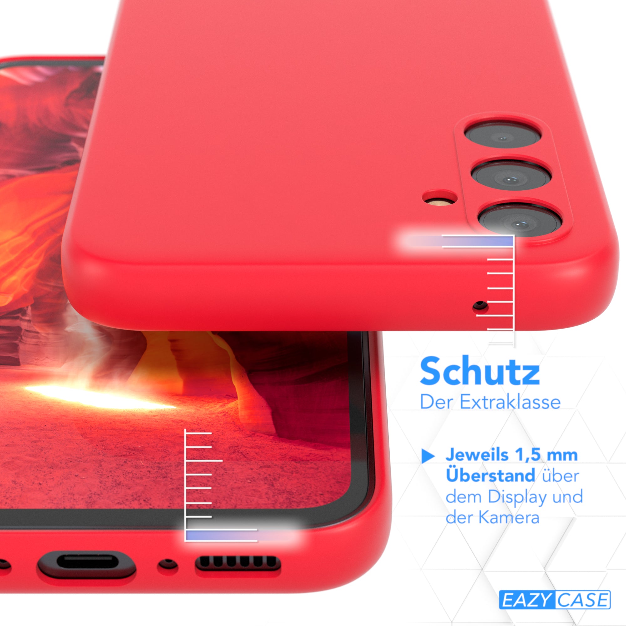 Galaxy A34 ultradünnes Slimcover aus TPU
